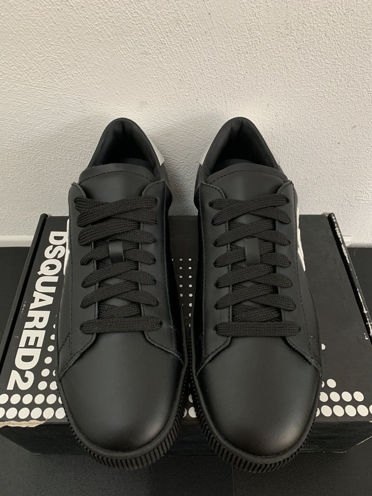 Dsquared2 D-Squared2 Leather Sneakers Size US 7 / EU 40 - 5 Thumbnail