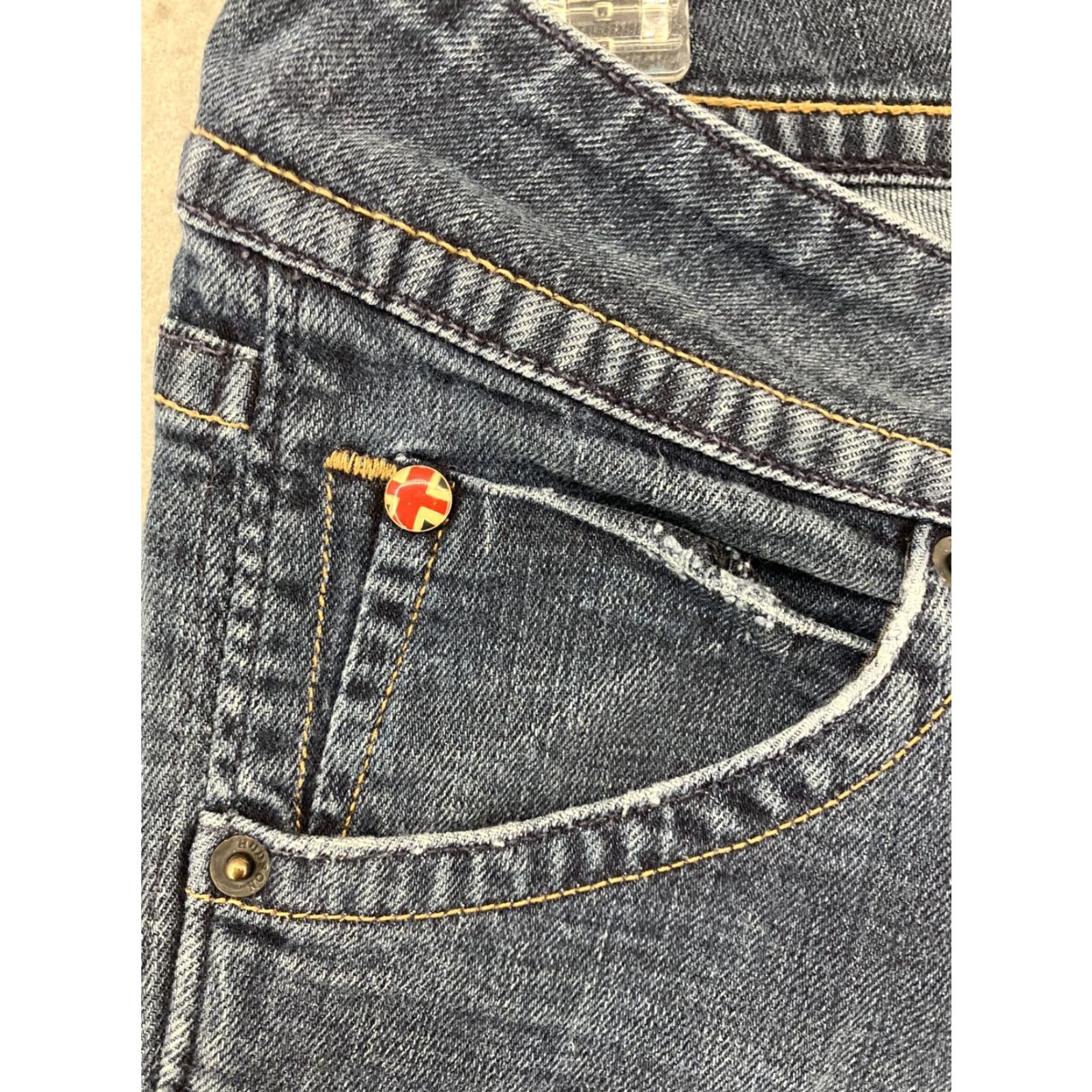 Hudson VINTAGE Hudson Jeans Bootcut Jeans Women 30 Regular Low Rise Blue 90s USA Size 30" / US 8 / IT 44 - 3 Thumbnail