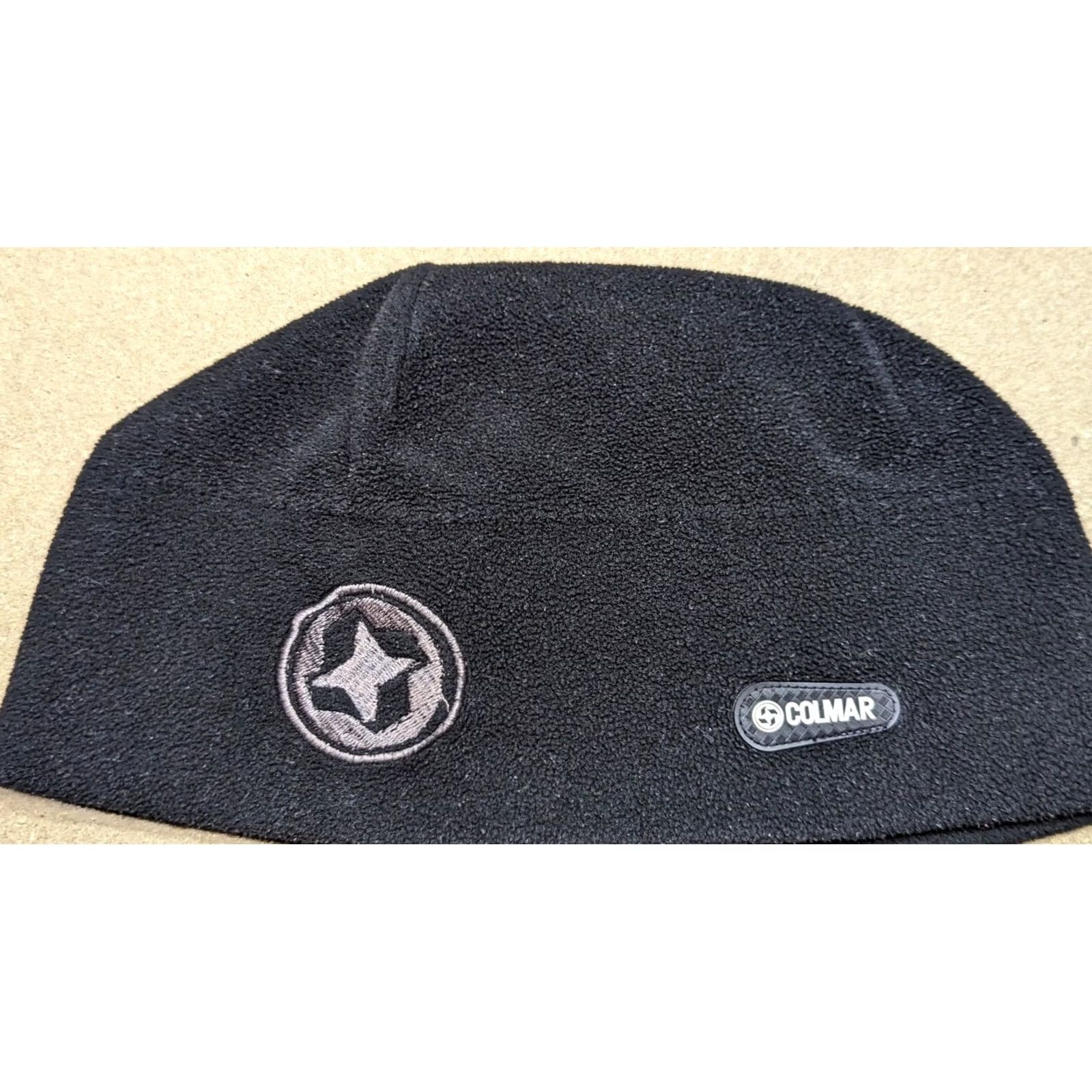 Colmar VINTAGE Colmar Beanie Hat Black M Fleece Lightweight Quick dry Striped Unisex Adults Mens Womens Size M / US 6-8 / IT 42-44 - 4 Thumbnail