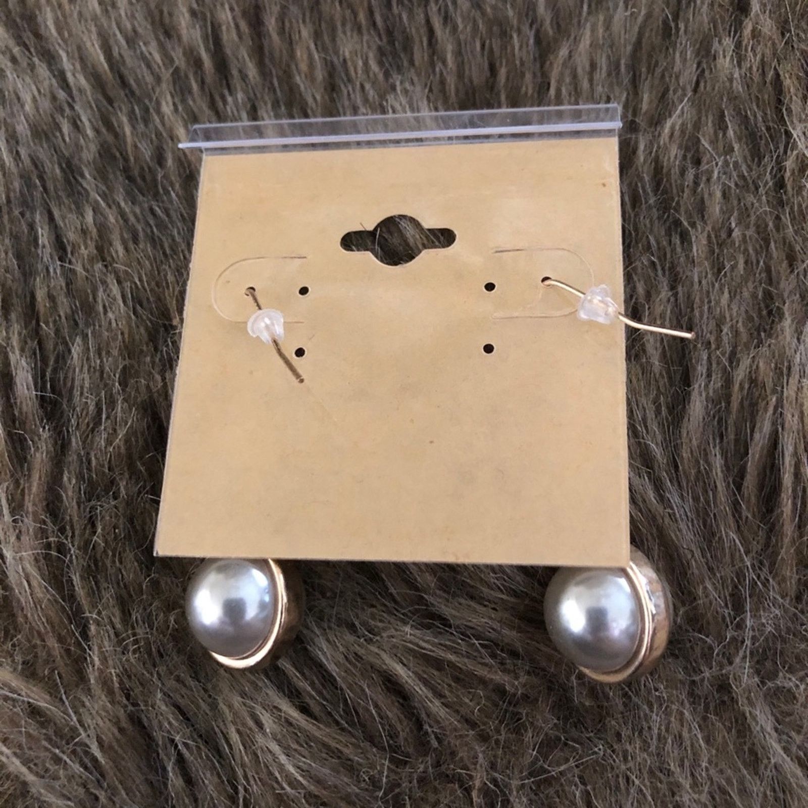 Jewelry Faux Pearl dangle drop fish hook earrings Size ONE SIZE - 5 Thumbnail
