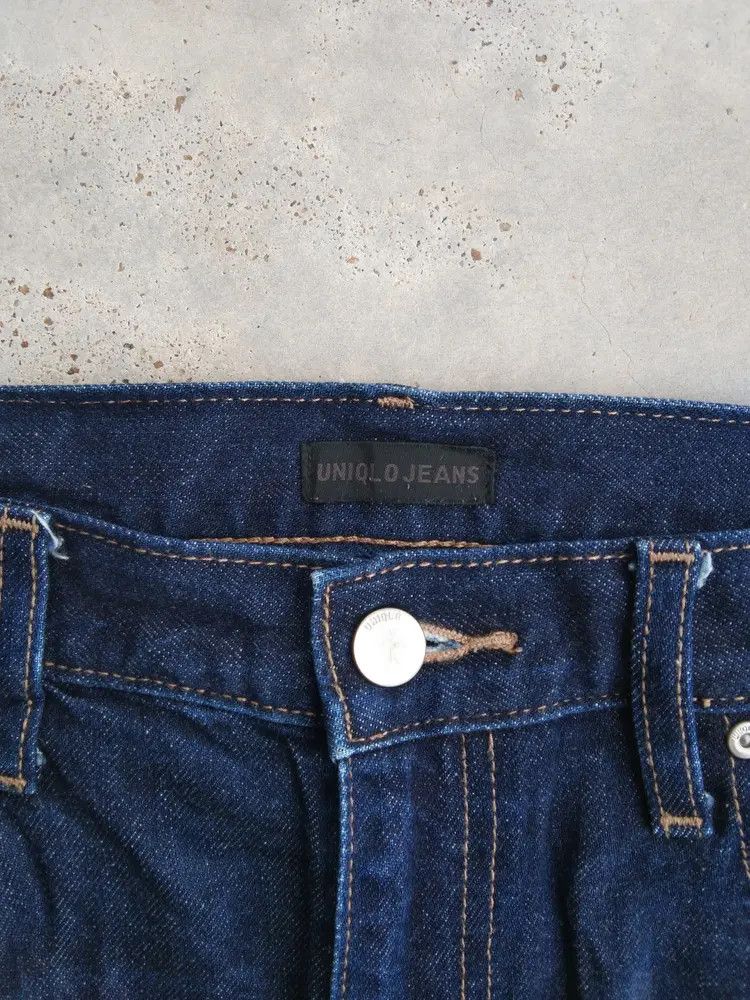 Japanese Brand Japanese Uniqlo Straight Wide Baggy Jeans 30x30 Size US 30 / EU 46 - 3 Thumbnail