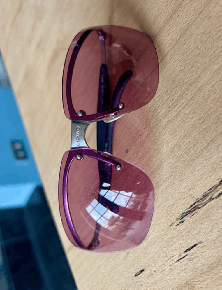 Chanel × Vintage CHANEL Sunglasses 4011 Rimless Rhinestone 4017 Vintage Size ONE SIZE - 1 Thumbnail