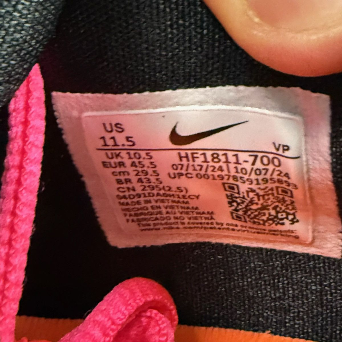 Nike Size 11.5 - Nike KD 17 All Star Multicolor Volt HF1811-700 Size US 11.5 / EU 44-45 - 6 Thumbnail