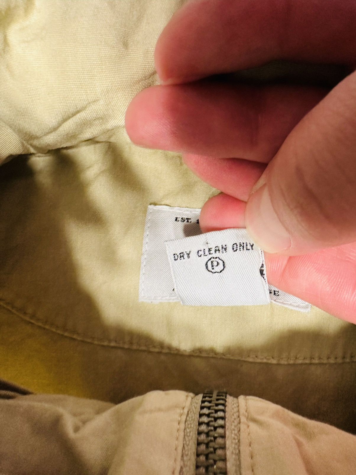 Armani Exchange Armani Exchange Men’s Hidden Hood Light Jacket-Large-Spots- Size US L / EU 52-54 / 3 - 10 Thumbnail