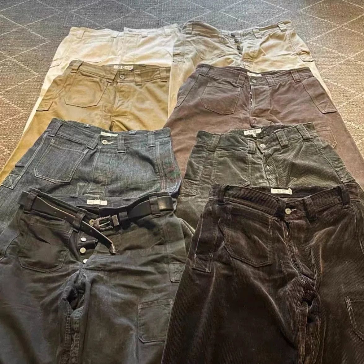 Jelado Jelado John Gluckow Corduroy Painter Pants Size US 36 / EU 52 - 8 Thumbnail