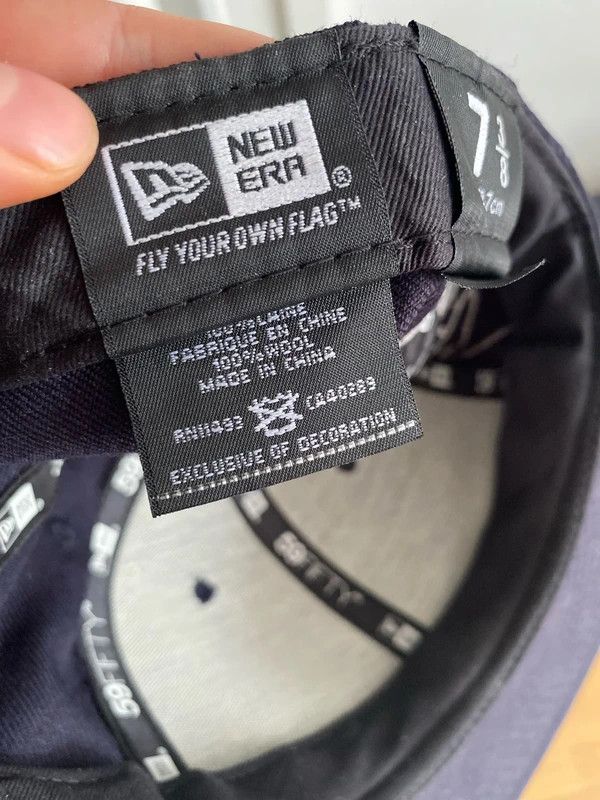 Yohji Yamamoto Yohji Yamamoto Navy signature cap from runway Size ONE SIZE - 4 Thumbnail