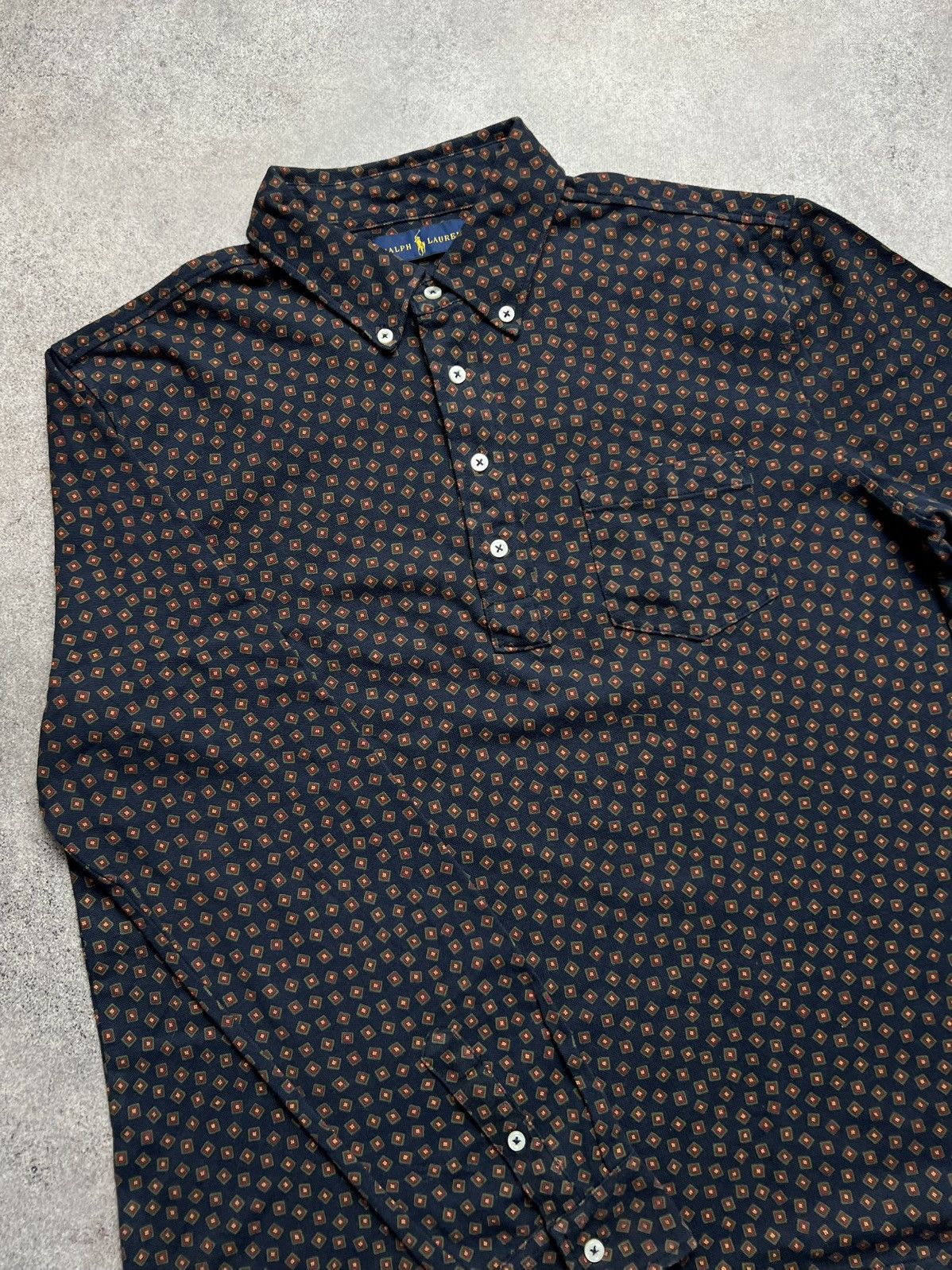 Polo Ralph Lauren × Ralph Lauren Polo Ralph Lauren printed long sleeve polo shirt Size US L / EU 52-54 / 3 - 4 Thumbnail