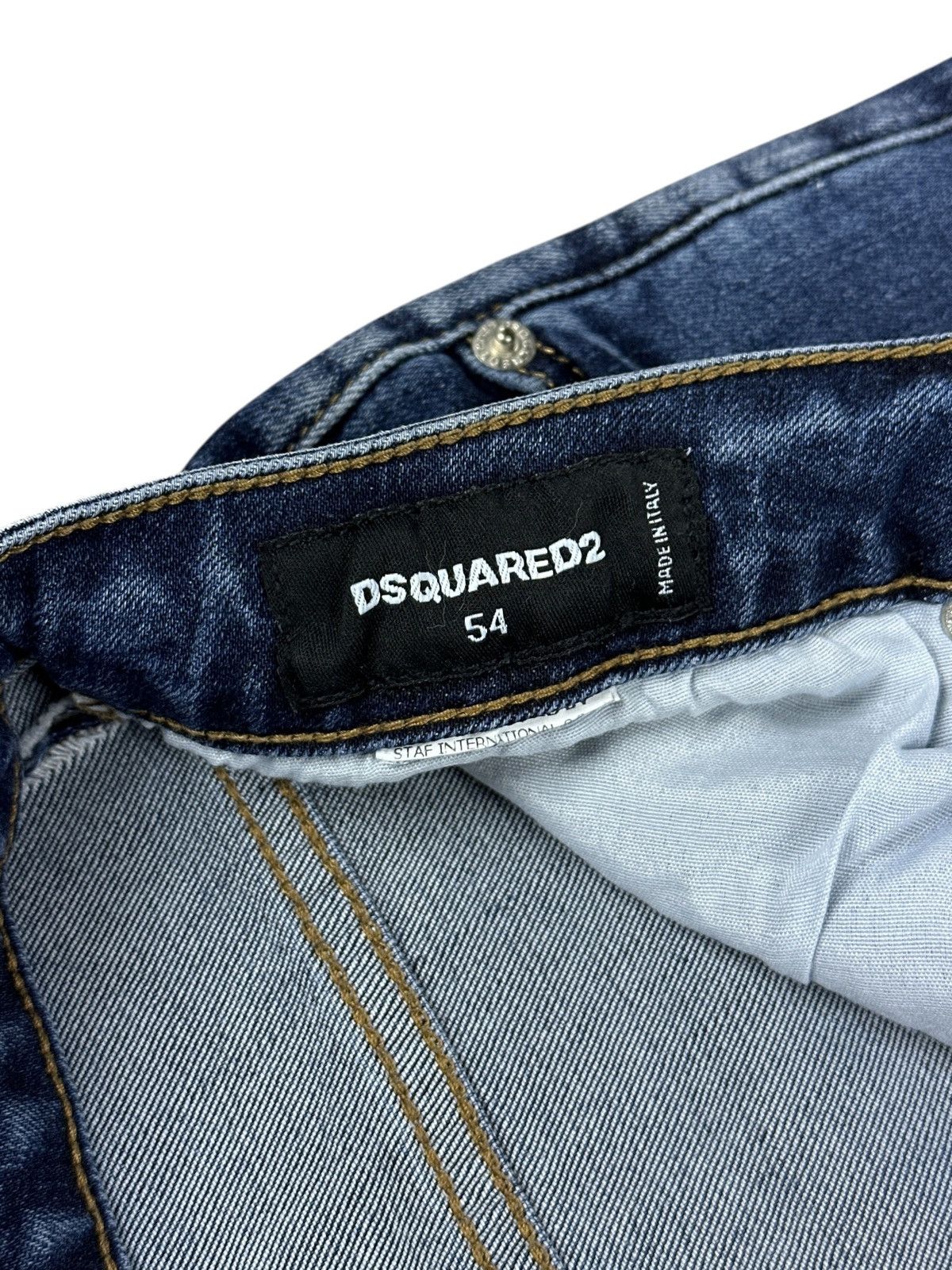 Dsquared2 Dsquared2 Painted Distressed Ripped Skinny Jeans Stratch 54 Size US 38 / EU 54 - 10 Thumbnail