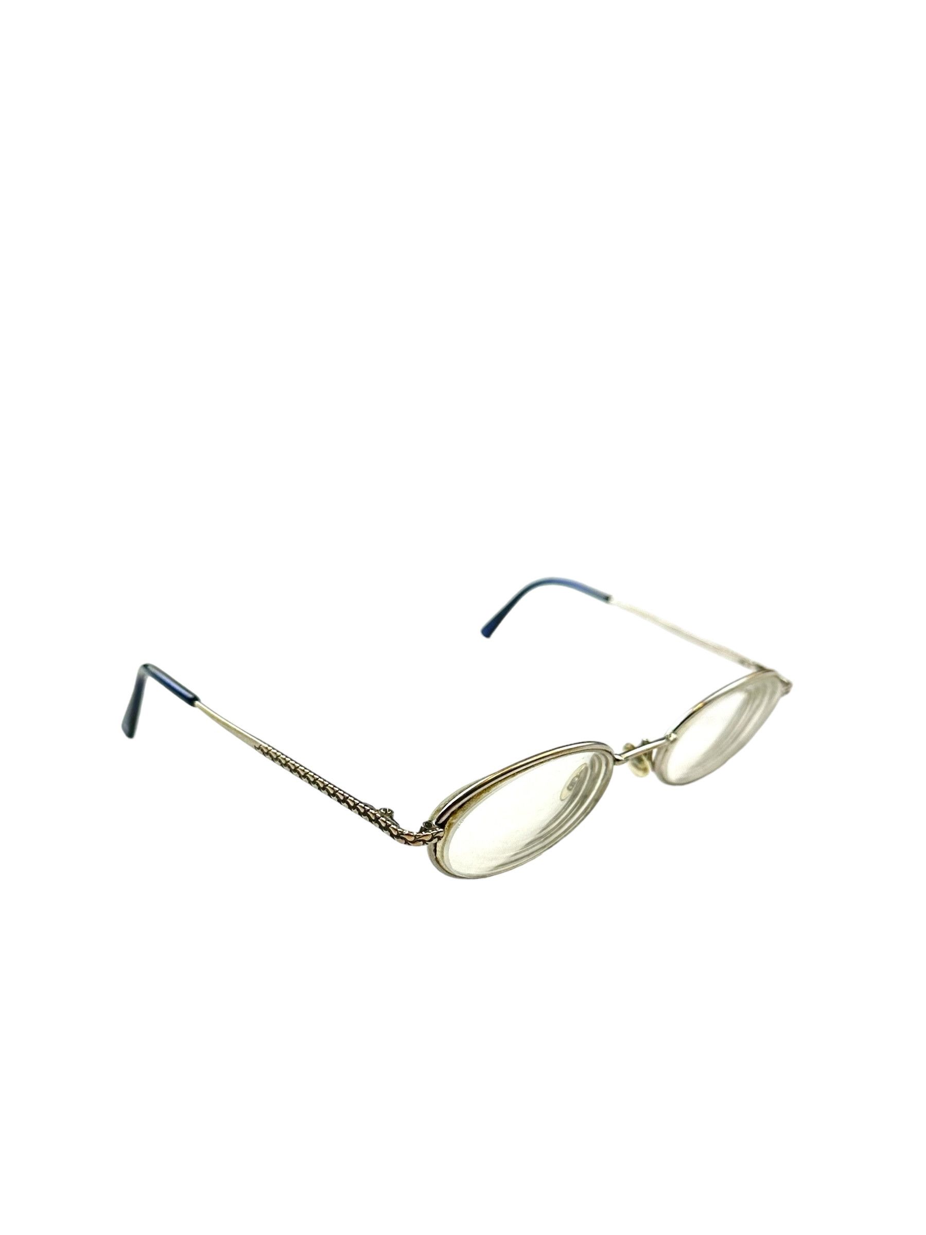 Chopard Chopard slim scales engraved glasses Size ONE SIZE - 2 Thumbnail