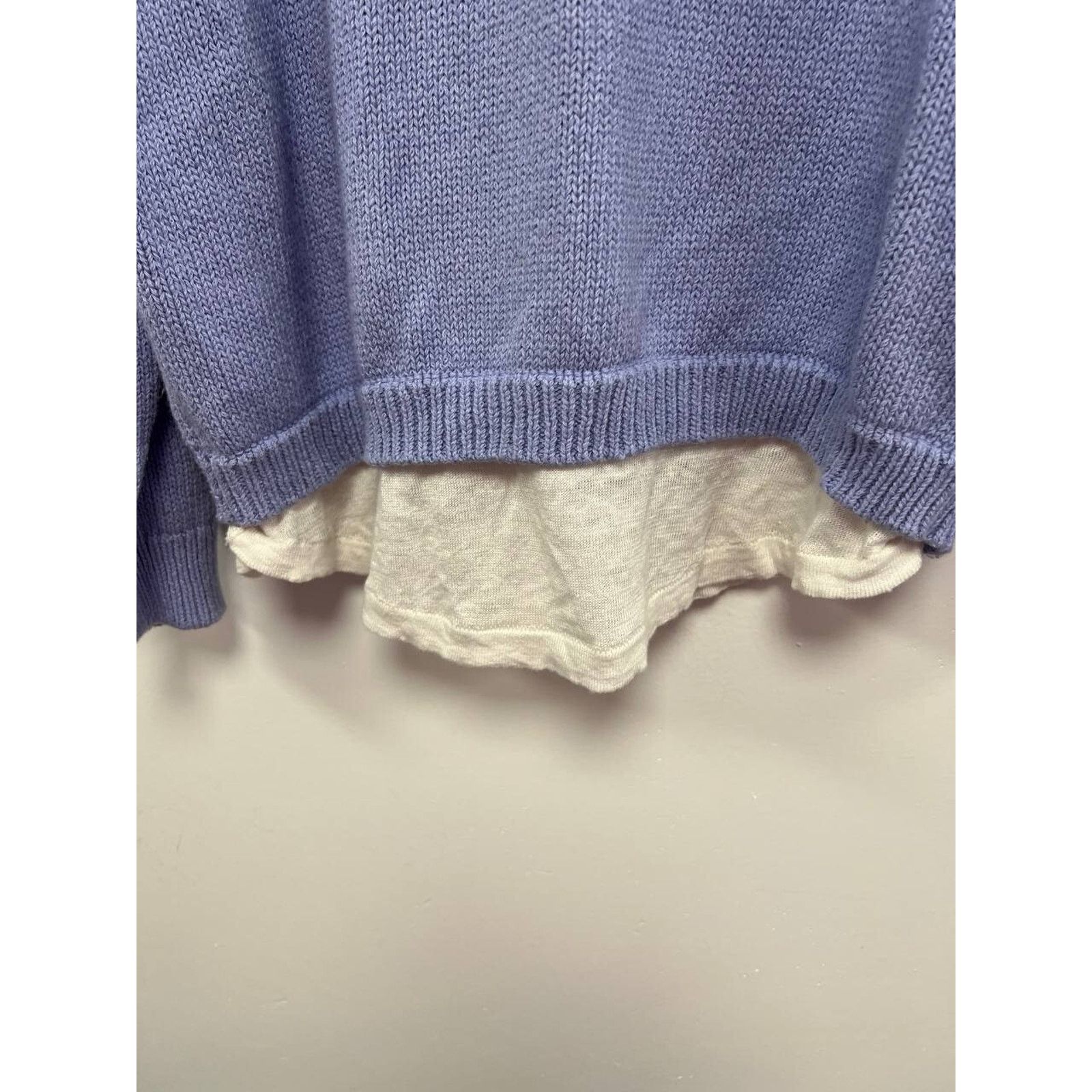 Brochu Walker BROCHU WALKER Cashmere Corbin Looker Layered Top L A000481 Size L / US 10 / IT 46 - 3 Thumbnail
