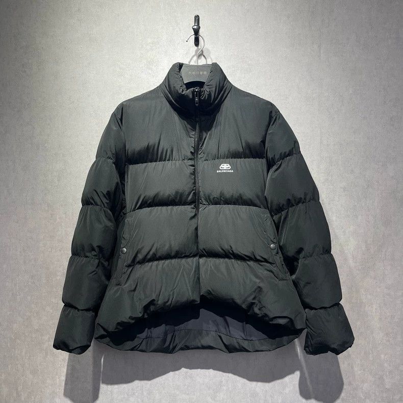 Balenciaga Black Short Down Jacket by Balenciaga-2506 Size US M / EU 48-50 / 2 - 1 Thumbnail