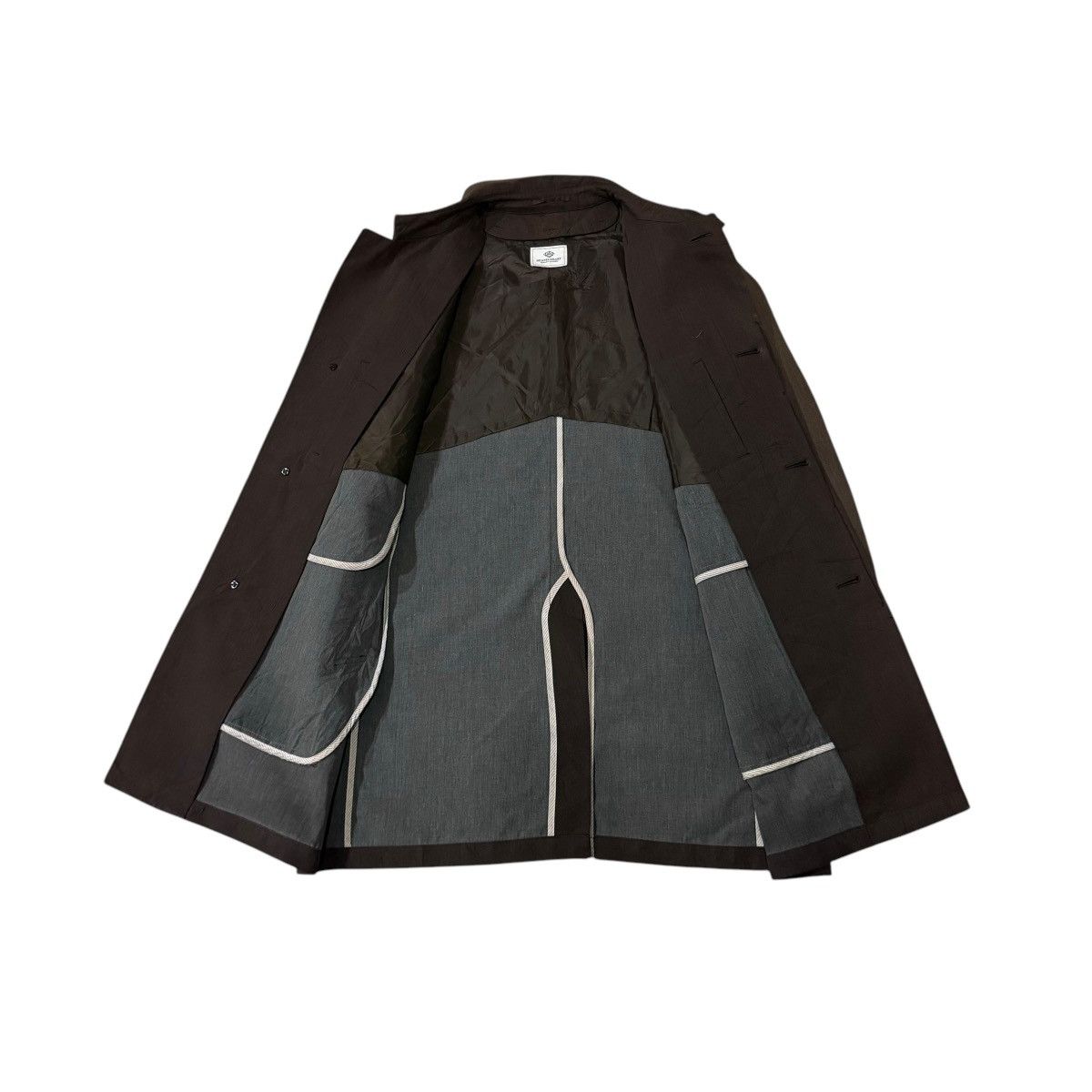 Beams Plus Vintage Beams Heart Two Tones Colour Overcoat Jacket Size US M / EU 48-50 / 2 - 16 Thumbnail