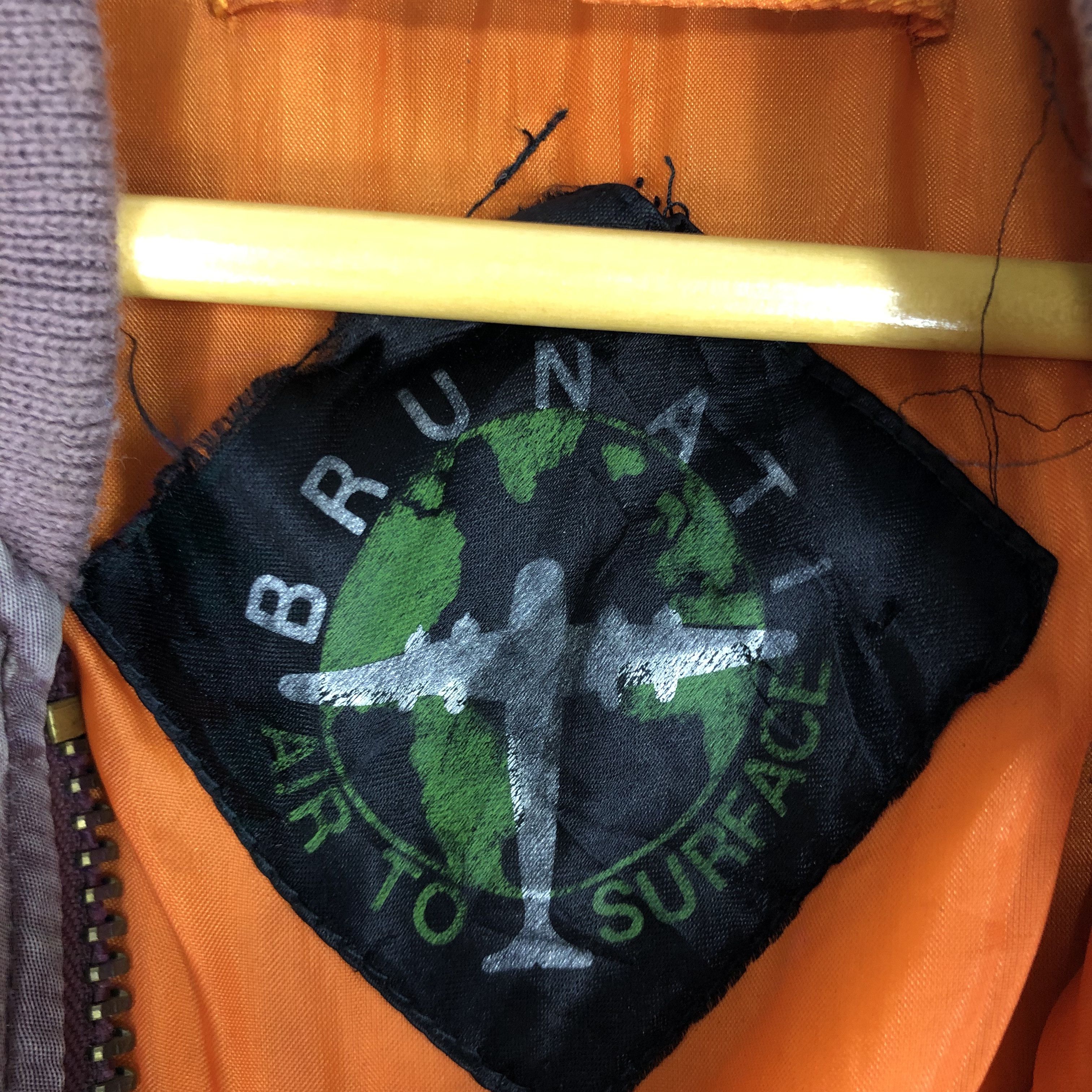 Other Vintage 80's Brunati Air To Surface MA -1 Flight Jacket M Size US M / EU 48-50 / 2 - 7 Thumbnail