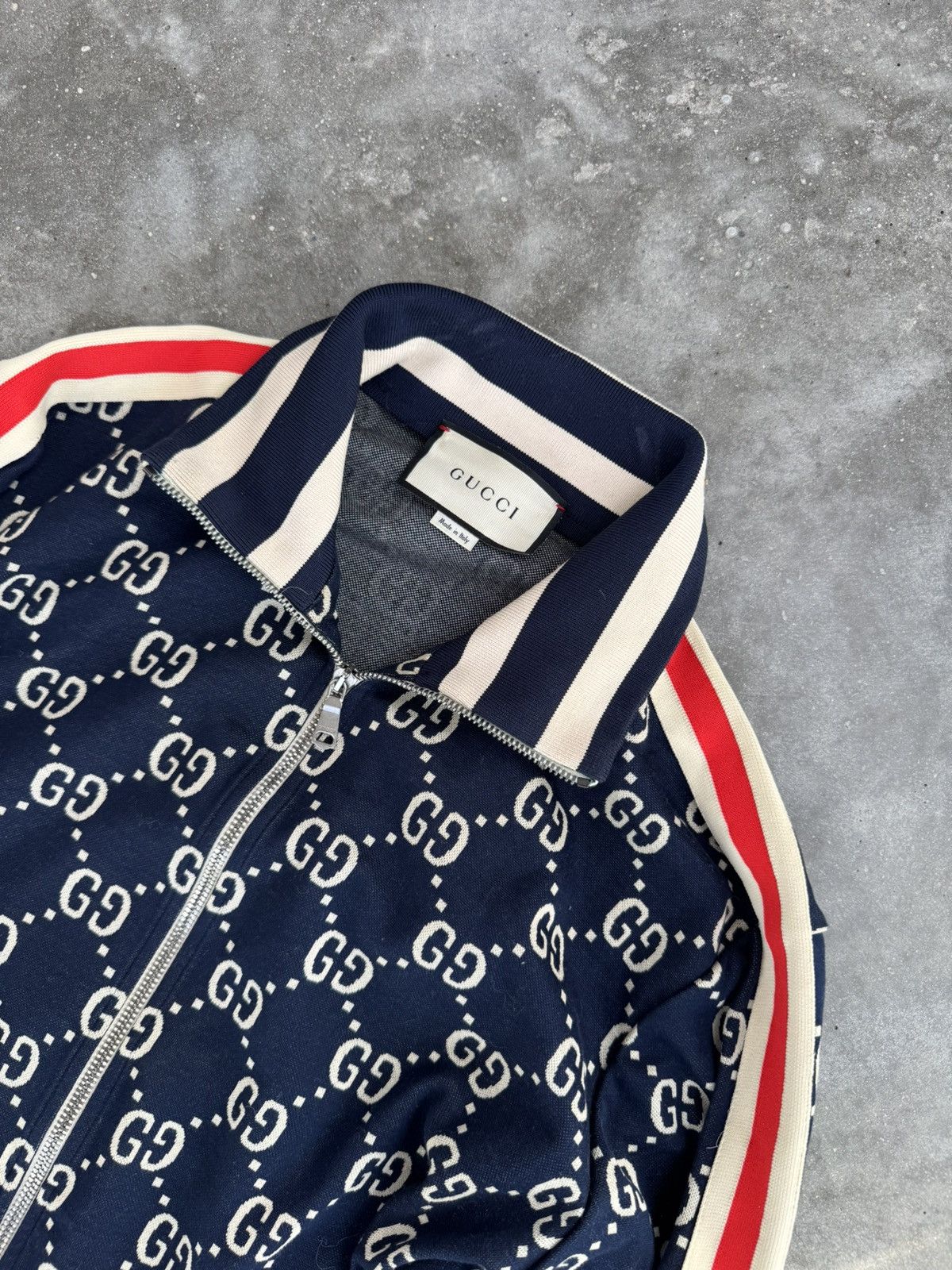 Gucci Gucci Jacquard Technical monogram sweatshirt designer rare Size US L / EU 52-54 / 3 - 2 Thumbnail