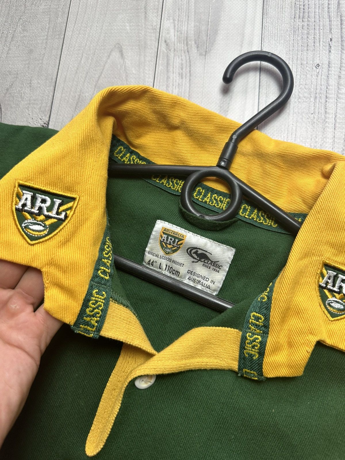Vintage Vintage Australia rugby jersey size M/L Size US L / EU 52-54 / 3 - 5 Thumbnail