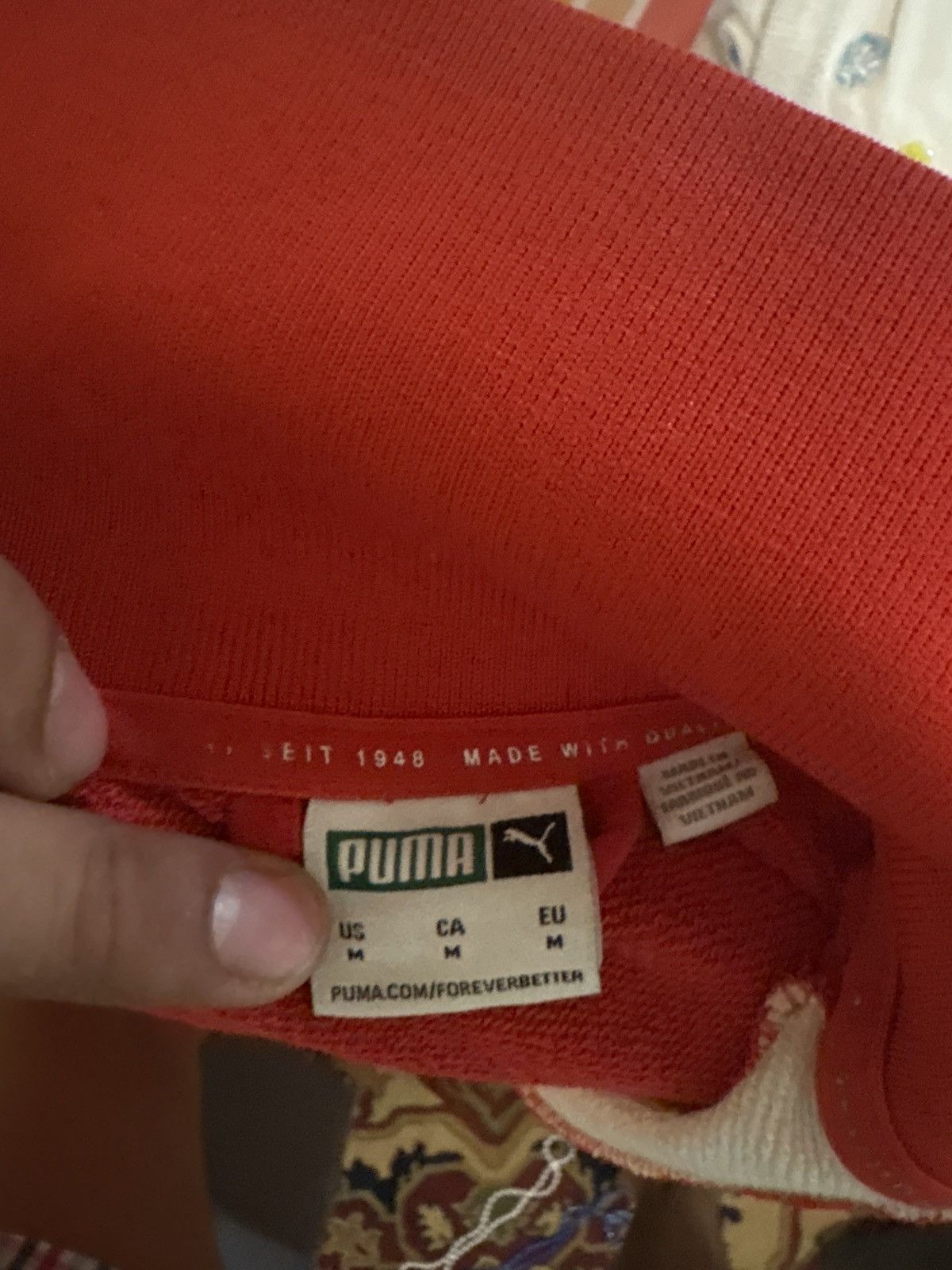 Puma Puma Track Jacket Red Size US M / EU 48-50 / 2 - 2 Thumbnail
