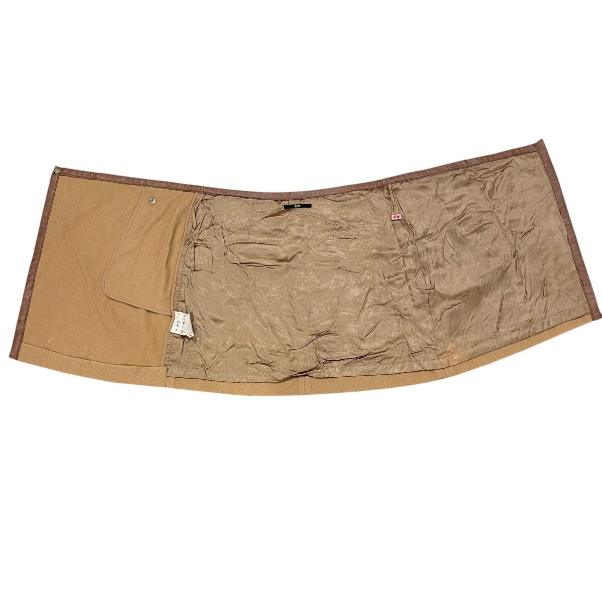 Hugo Boss Hugo Boss Wool Mini Skirt Size 32" / US 10 / IT 46 - 8 Thumbnail