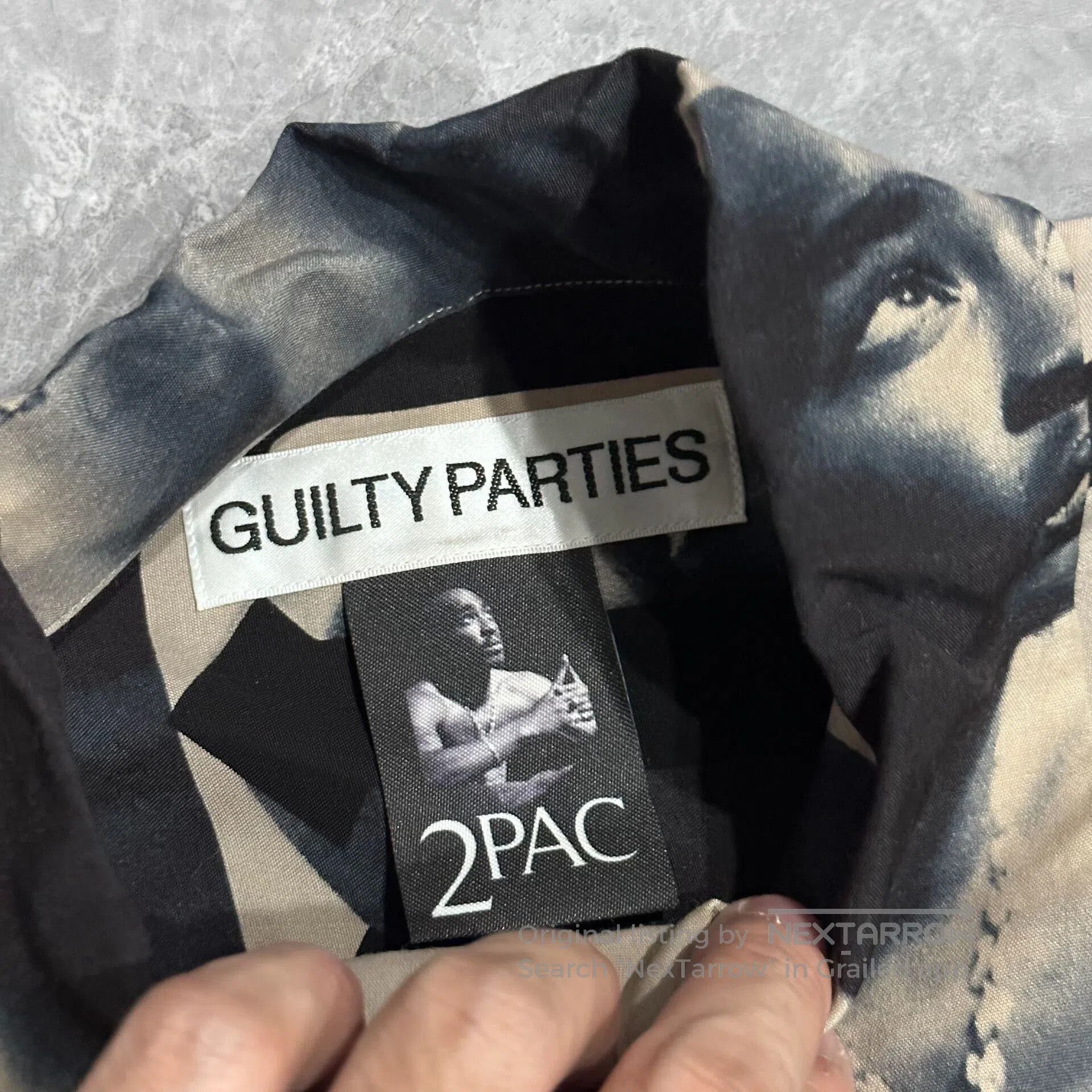 Wacko Maria 2PAC Guilty Party Shirt.