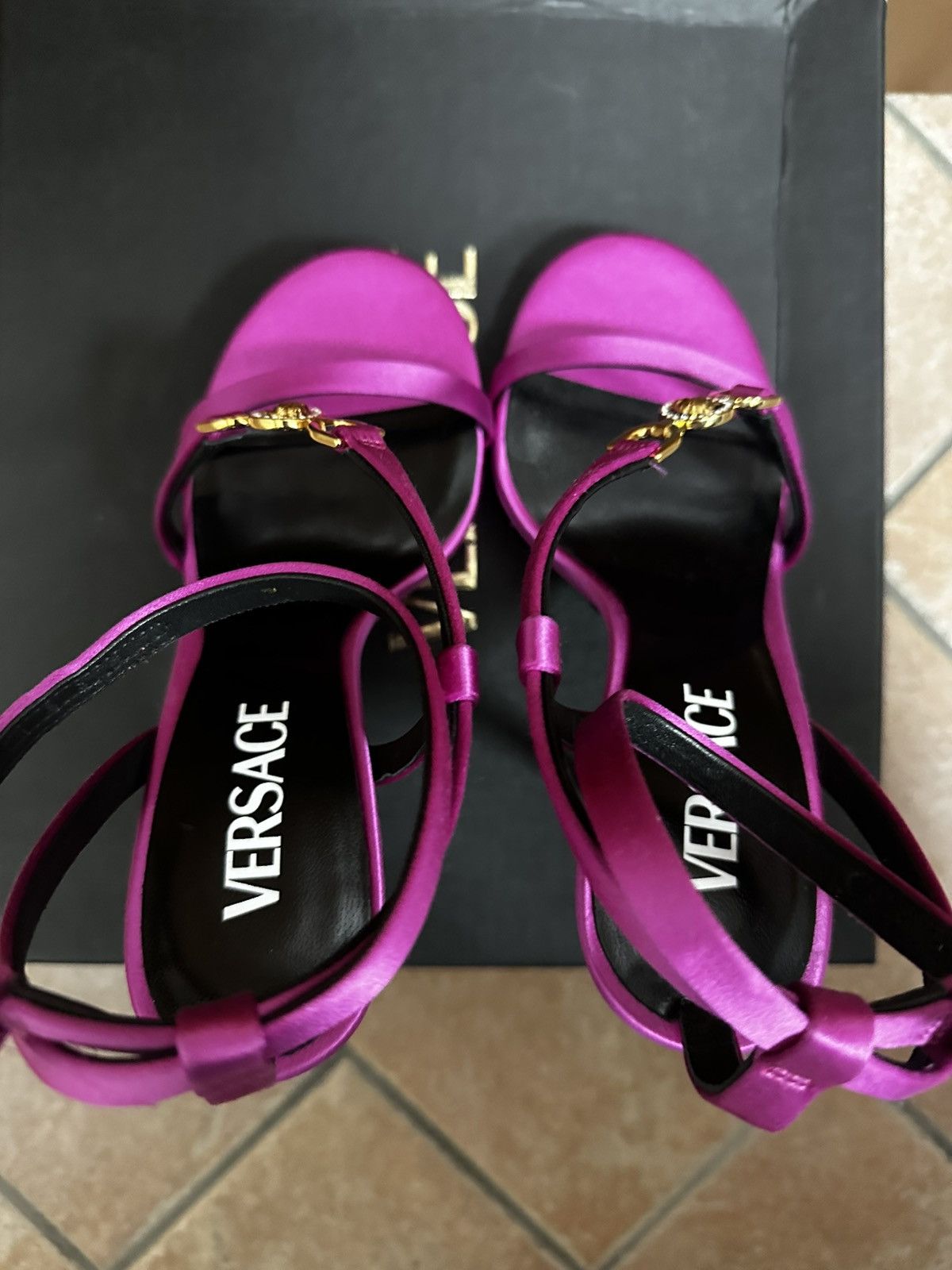 Versace Versace Crystal Medusa 95 Sandals Size US 6 / IT 36 - 7 Thumbnail