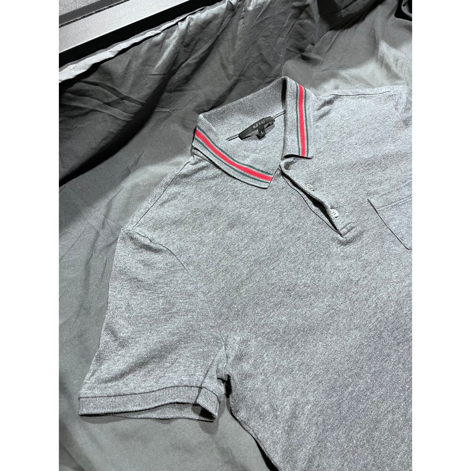 Gucci Gucci polo 90s luxury Streetwear chest archive vintage rare Size US M / EU 48-50 / 2 - 2 Thumbnail