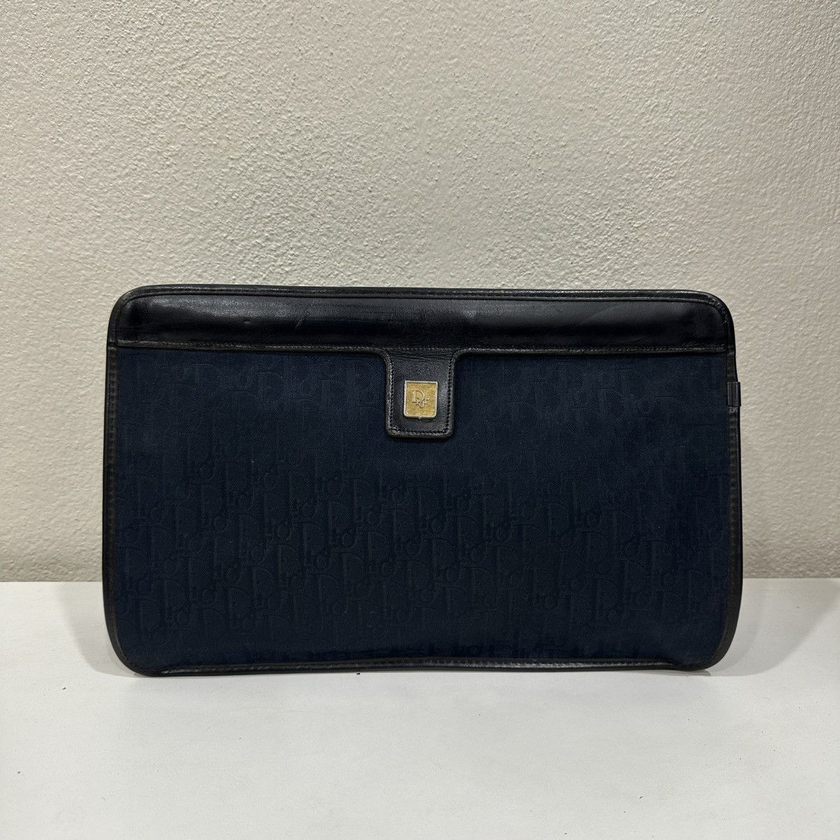 Dior ‼️YES‼️ CHRISTIAN DIOR TROTTER VINTAGE MAKE UP CLUTCH BAG Size ONE SIZE - 2 Thumbnail