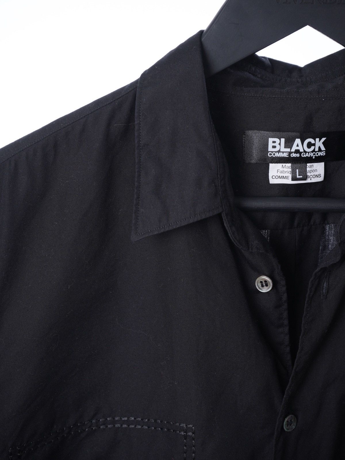 Comme des Garcons Black Comme Des Garcons Black Shirt Longsleeve printed pocket Size US L / EU 52-54 / 3 - 4 Thumbnail