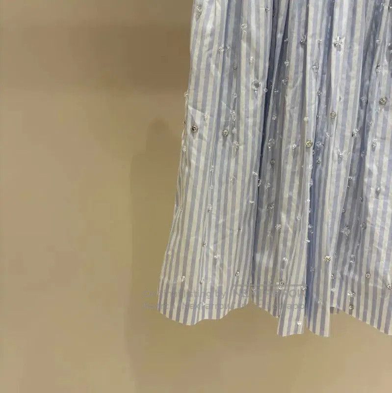 Miu Miu Miu Miu Summer Light Blue Mid-Length Dress . Size M / US 6-8 / IT 42-44 - 2 Thumbnail