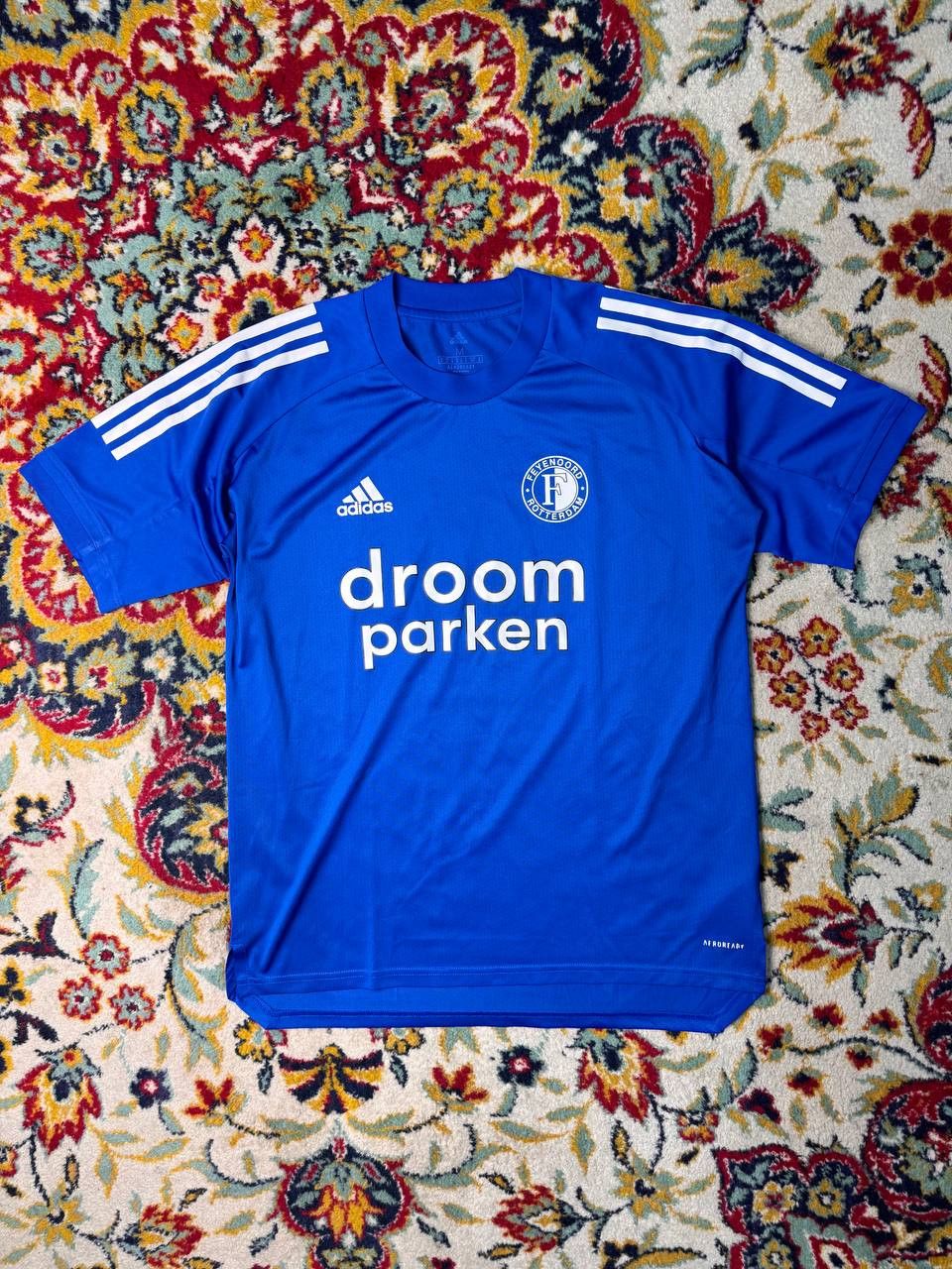 Adidas 2020-21 Feyenoord Training Football Shirt Soccer Jersey Size US M / EU 48-50 / 2 - 1 Thumbnail