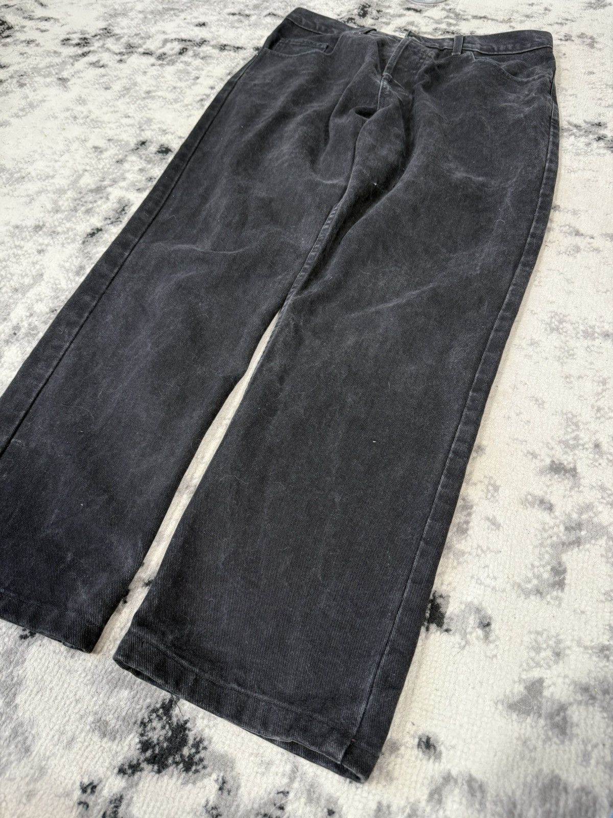 Guess Vintage 90s Guess USA Made in Canada Black Denim Jeans Size US 34 / EU 50 - 3 Thumbnail