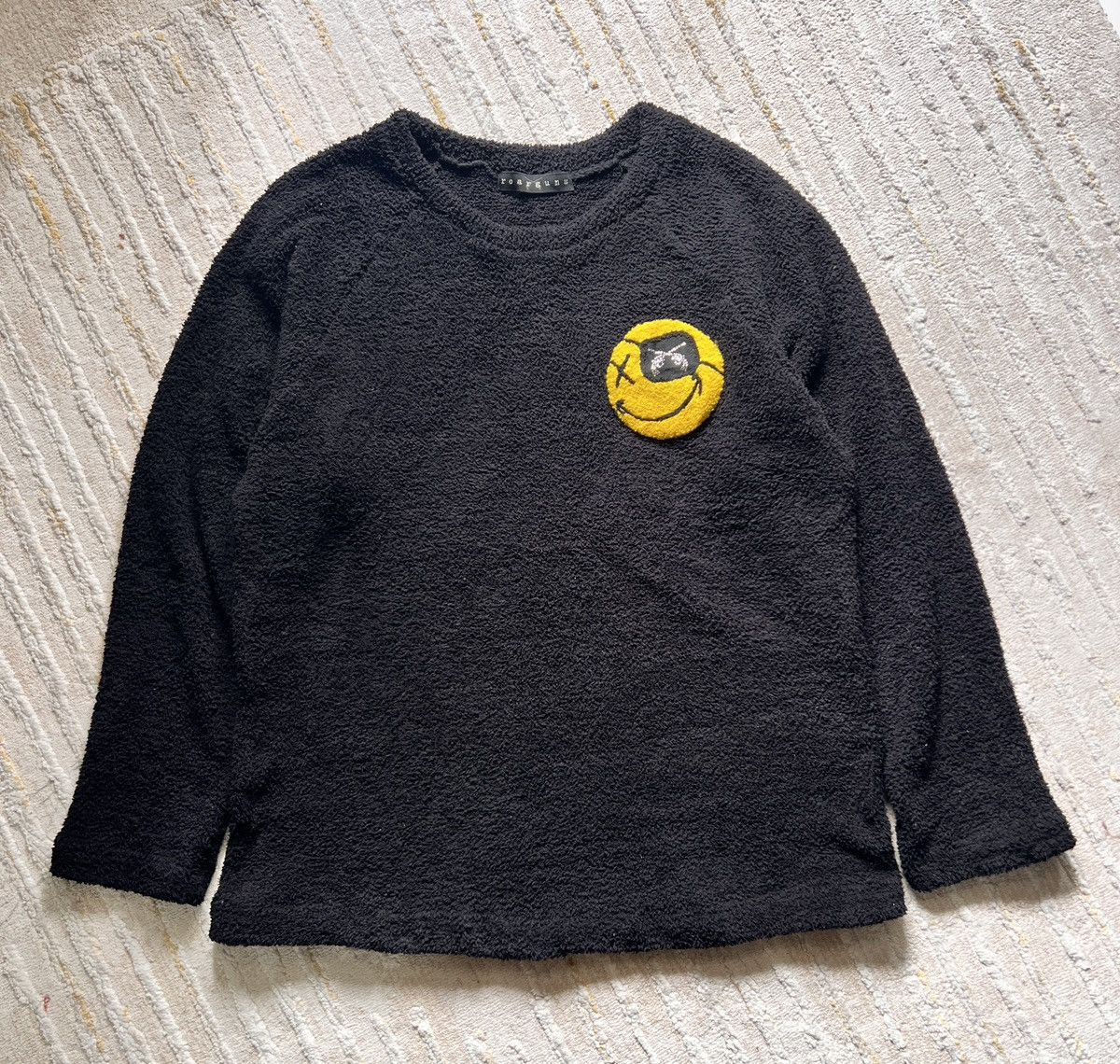 Beauty Beast × If Six Was Nine × Roar Roar Guns Smiley Knitted Sweater Pullover Size US M / EU 48-50 / 2 - 1 Thumbnail