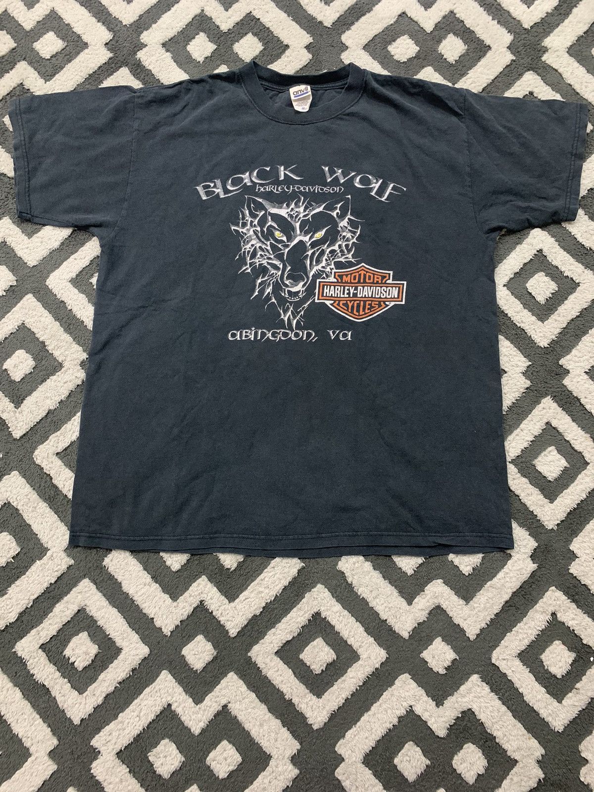 Harley Davidson HARLEY DAVIDSON BLACK WOLF Size US XL / EU 56 / 4 - 1 Thumbnail