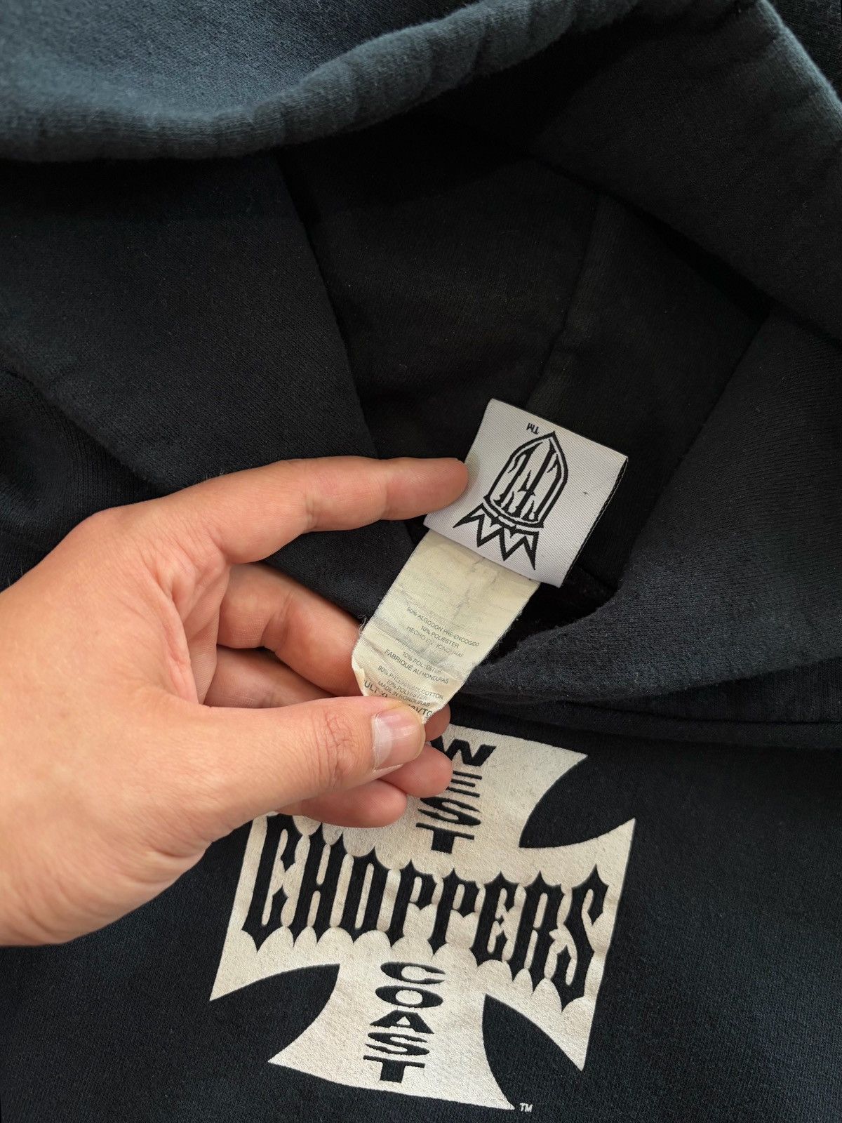 West Coast Choppers Vintage West Coast Choppers Hoodie Size US XL / EU 56 / 4 - 7 Thumbnail