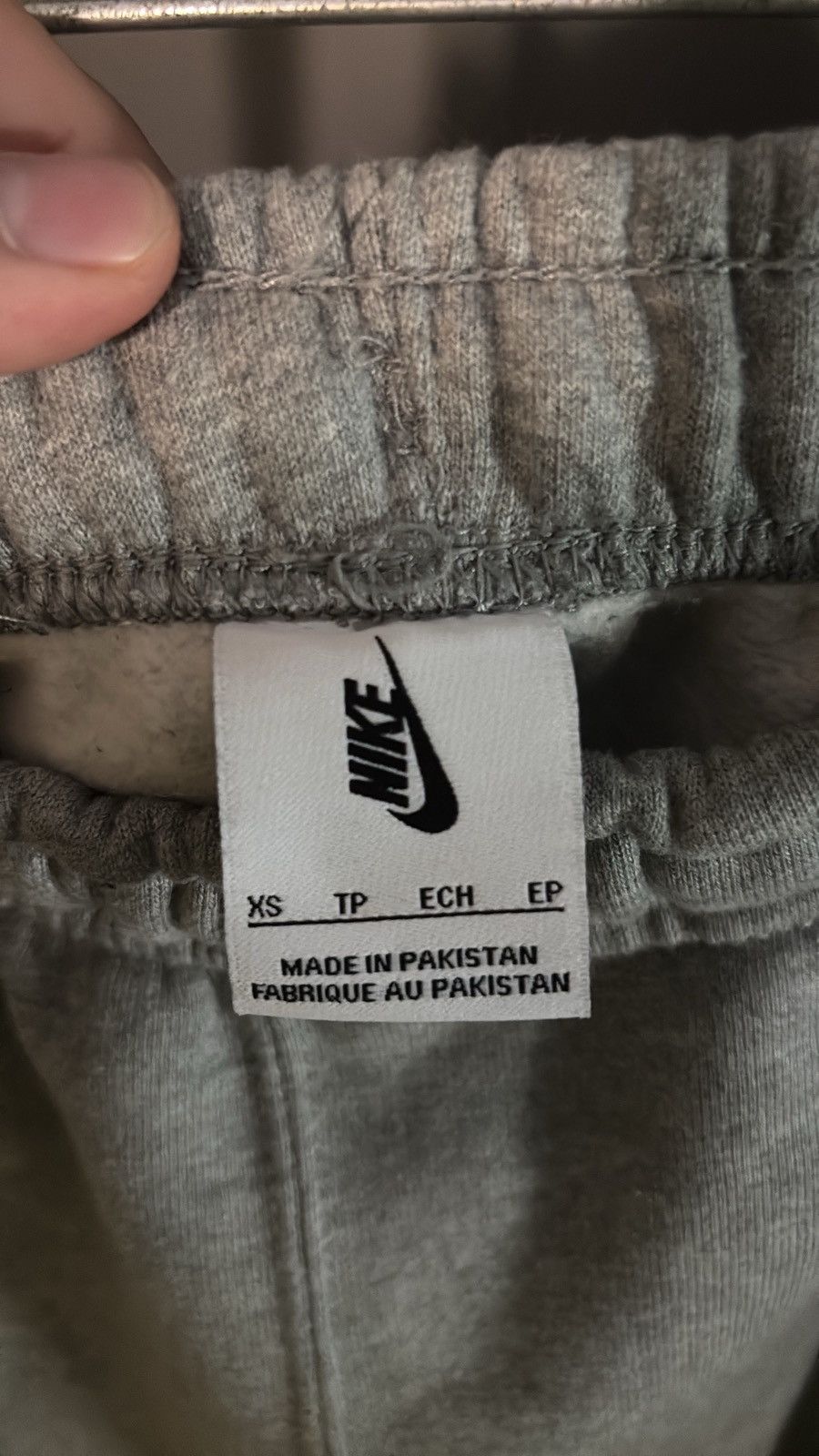 Nike OVERSIZED Nike Swoosh Grey Sweatsuit Size US XS / EU 42 / 0 - 2 Thumbnail
