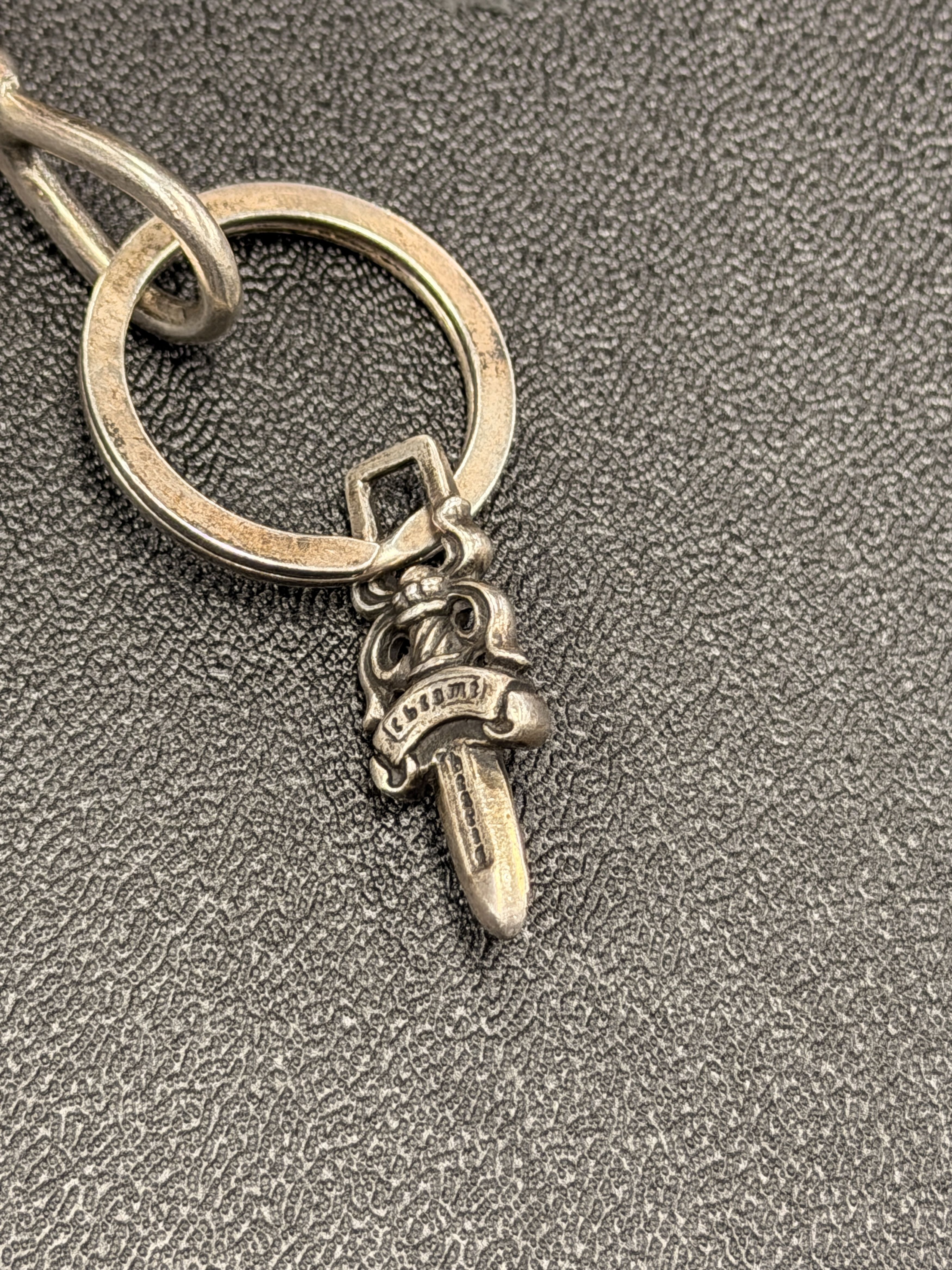 Chrome Hearts Chrome Hearts Silver Roller Link and Dagger Keychain Size ONE SIZE - 11 Thumbnail
