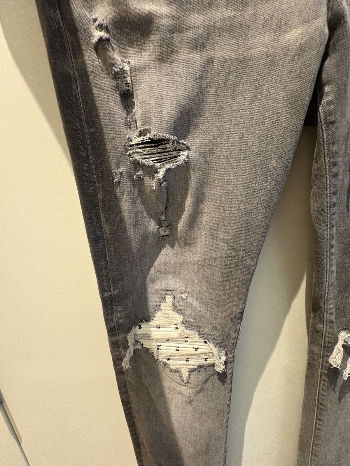Amiri Amiri Playboy MX1 Grey Jeans Size US 36 / EU 52 - 17 Thumbnail