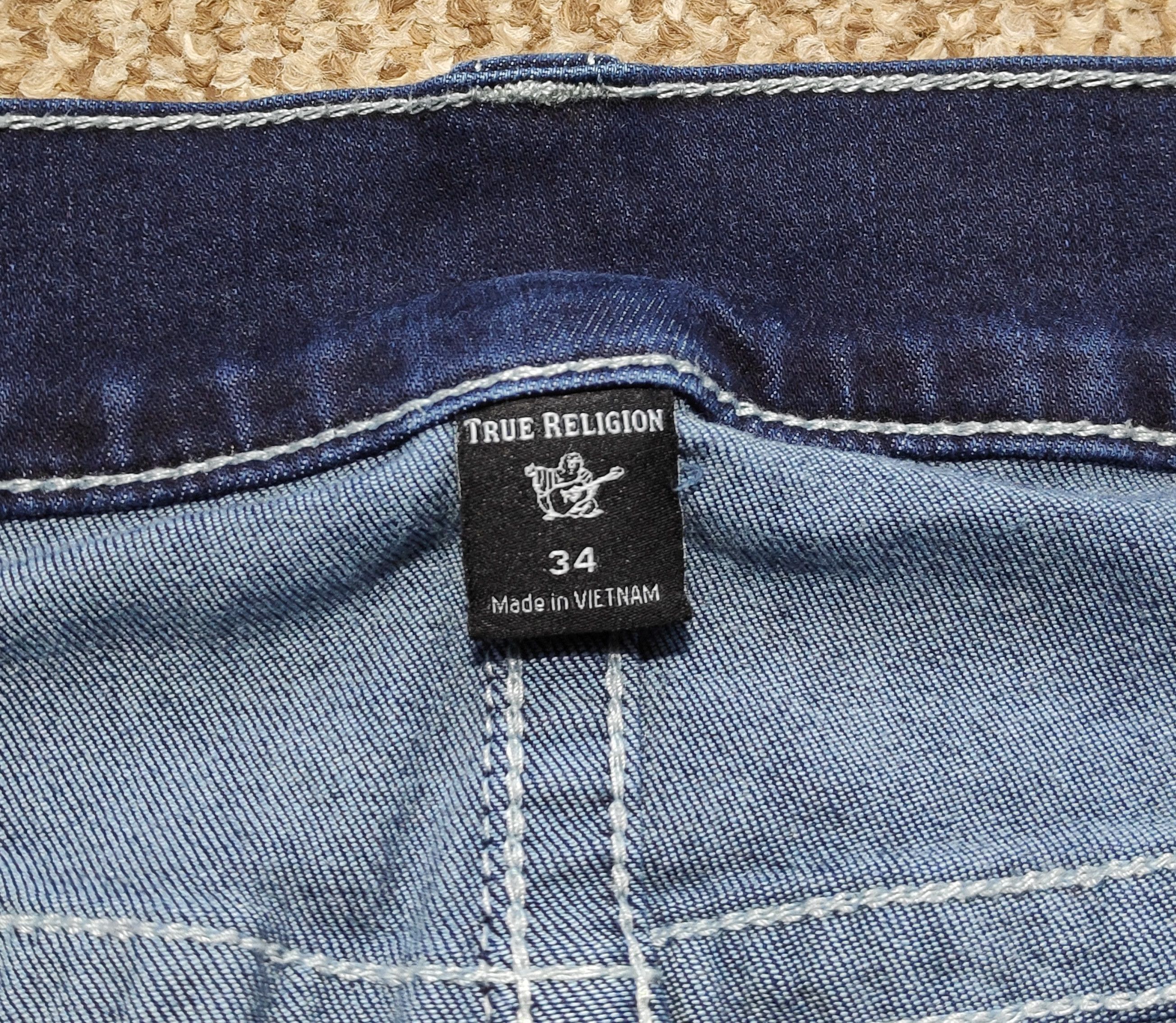 True Religion True Religion Jack Skinny Tapered Denim Jeans sz W32 Size US 32 / EU 48 - 10 Thumbnail