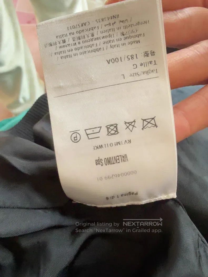 Valentino Valentino Letters full of printed jackets Size US L / EU 52-54 / 3 - 5 Thumbnail