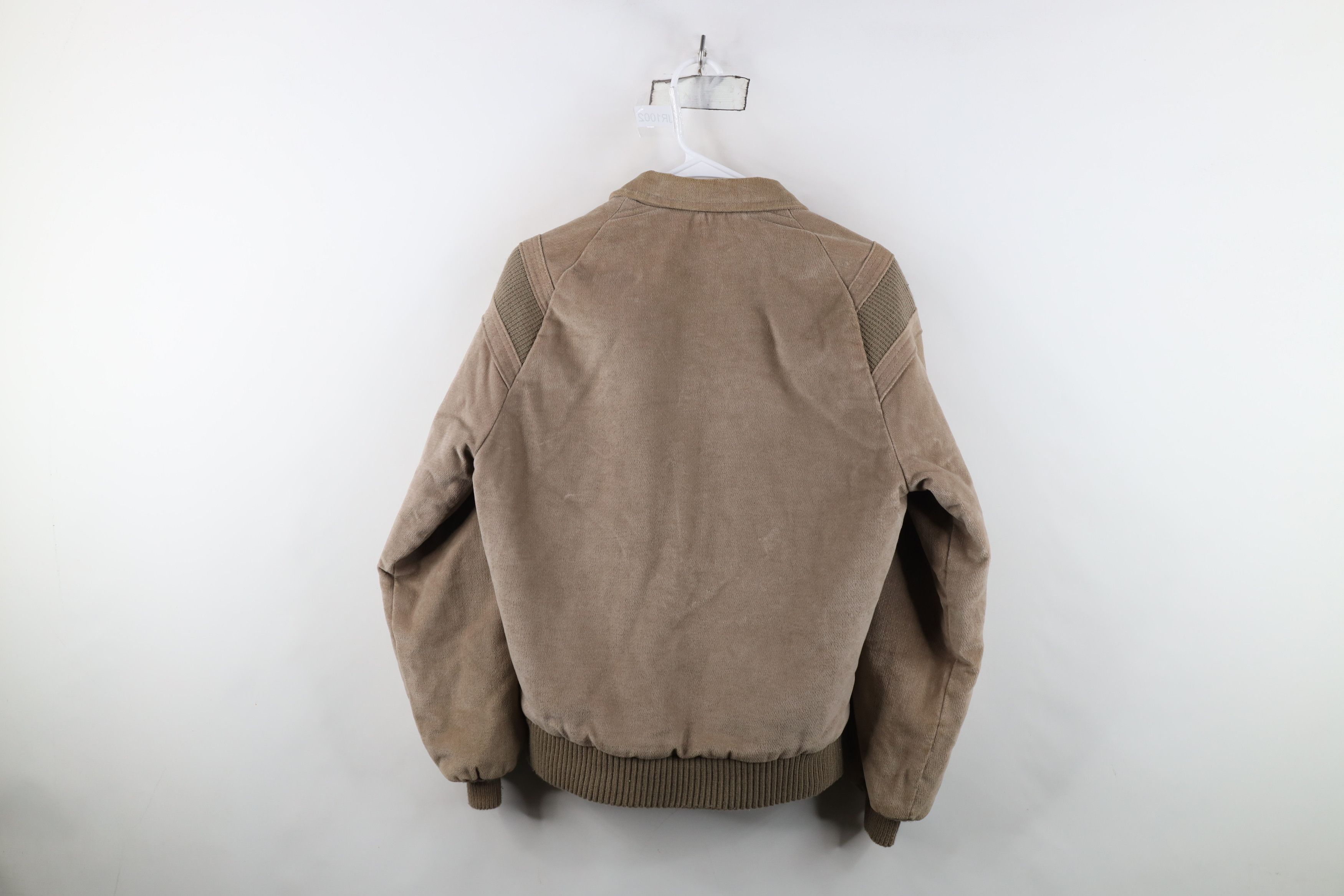 Vintage Vintage 60s 70s Streetwear Lined Corduroy Bomber Jacket USA Size US M / EU 48-50 / 2 - 12 Thumbnail