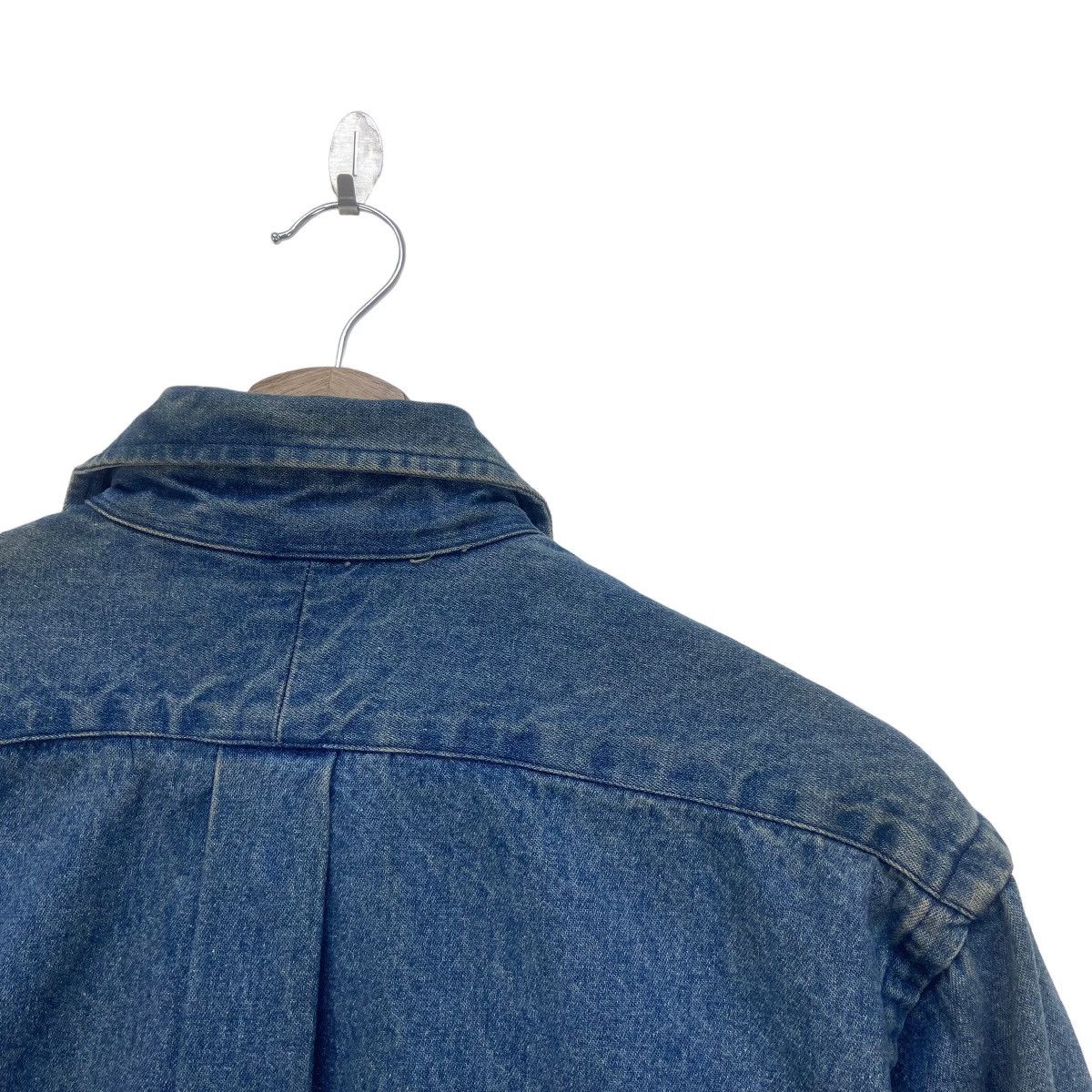 Polo Ralph Lauren × Ralph Lauren × Vintage Vintage Polo Country Ralph Lauren Reg US Pattern Denim Shirt Size US S / EU 44-46 / 1 - 8 Thumbnail