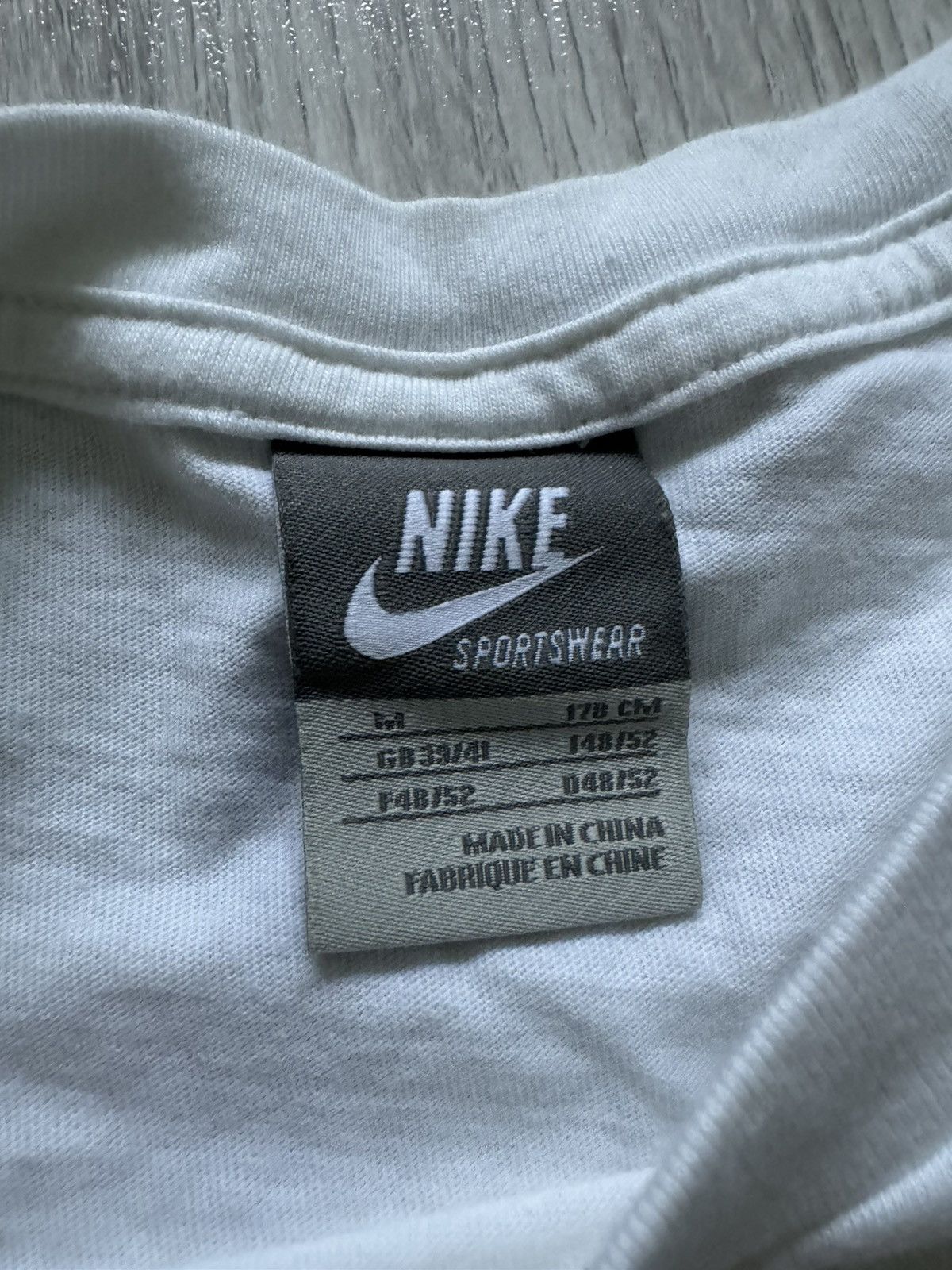 Nike × Vintage White Nike Inter Milan tshirt y2k Size US M / EU 48-50 / 2 - 5 Thumbnail