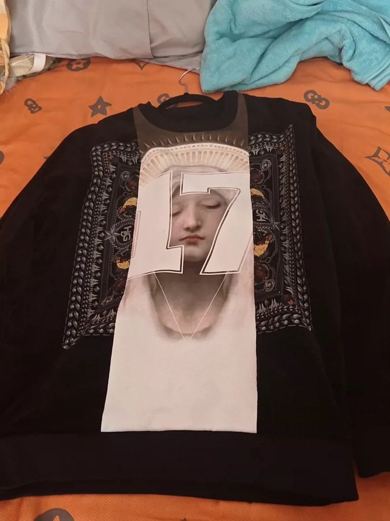 Givenchy Givenchy Black velvet hoodie Size US M / EU 48-50 / 2 - 5 Thumbnail
