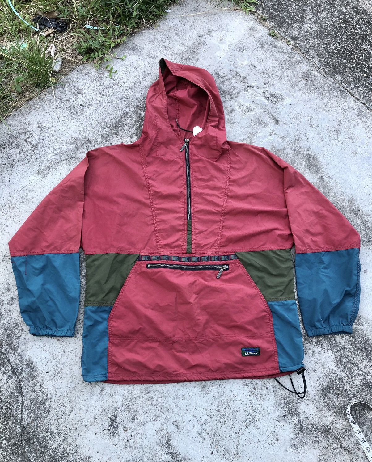 VINTAGE LL BEAN ANORAK LIGHT WEIGHT JACKET