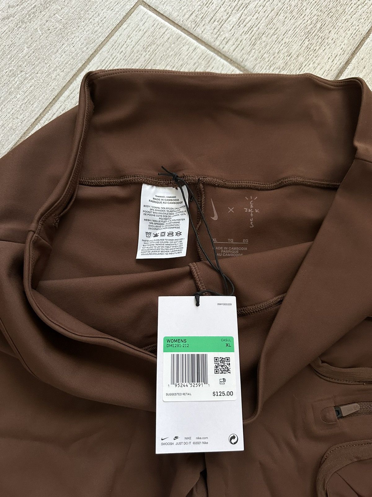 Nike × Travis Scott Cactus Jack by Travis Scott x Nike NRG BH Women’s Shorts Size 38" / US 16 / IT 52 - 10 Thumbnail