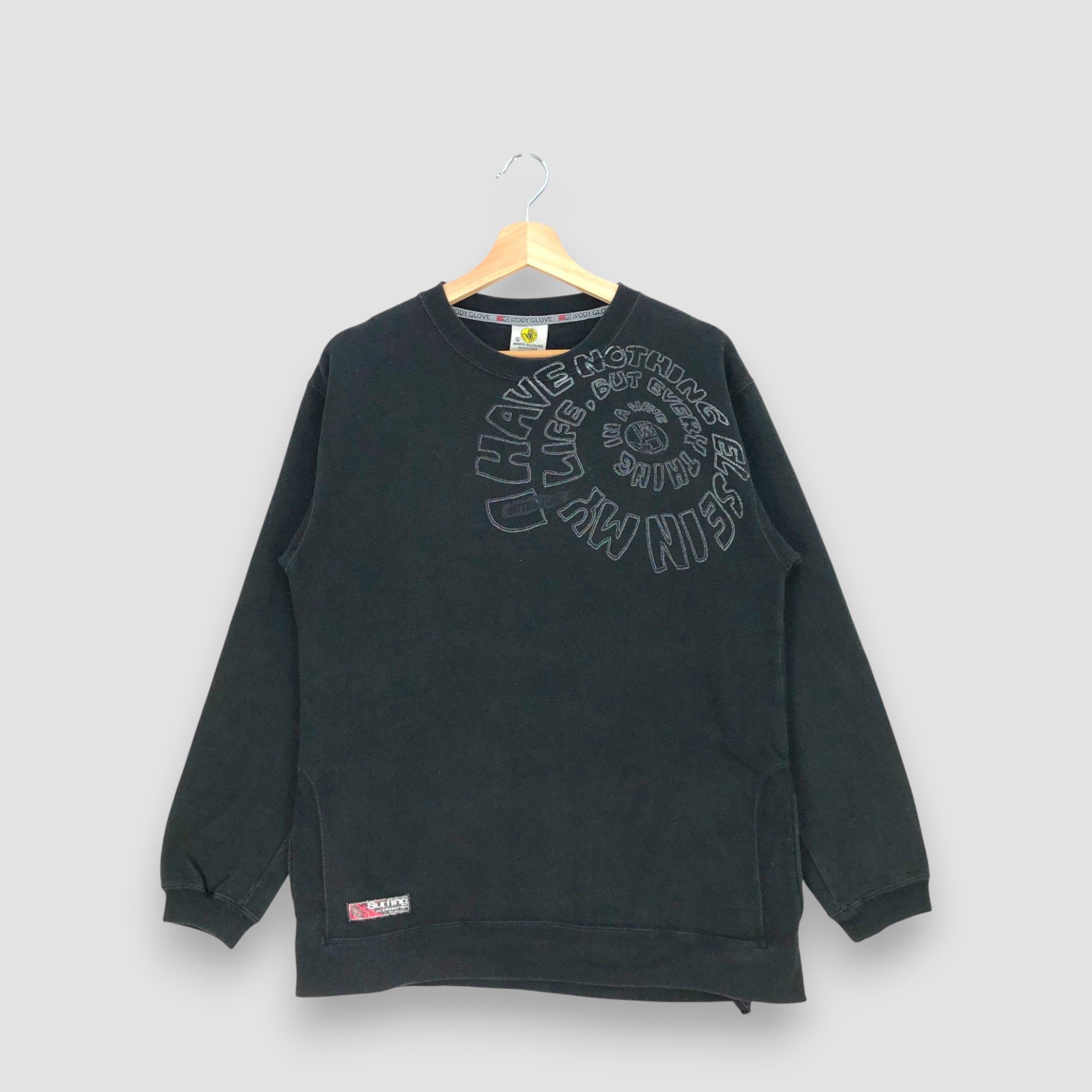 Body Glove Vintage Y2K Body Glove Sweater Body Glove Sweatshirt Jumper Size US L / EU 52-54 / 3 - 1 Thumbnail