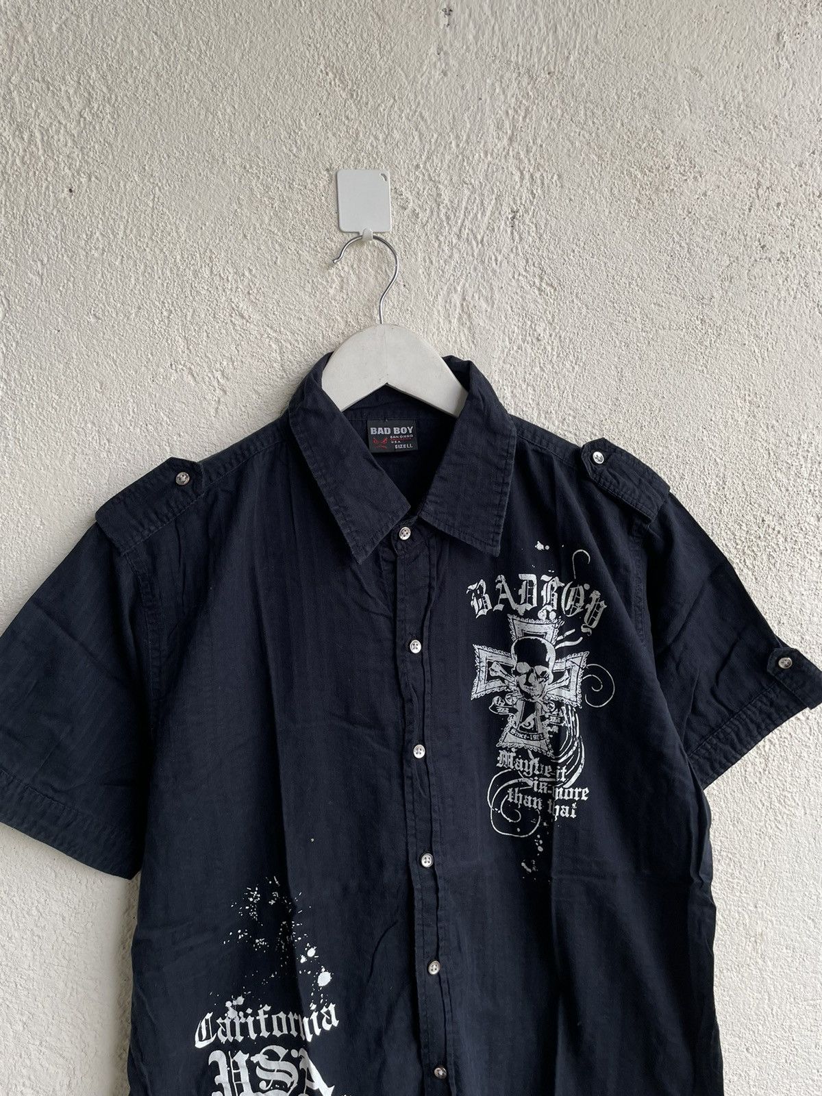 Undercover 2000s Bad boy Poem shirt VKEI style Size US M / EU 48-50 / 2 - 2 Thumbnail