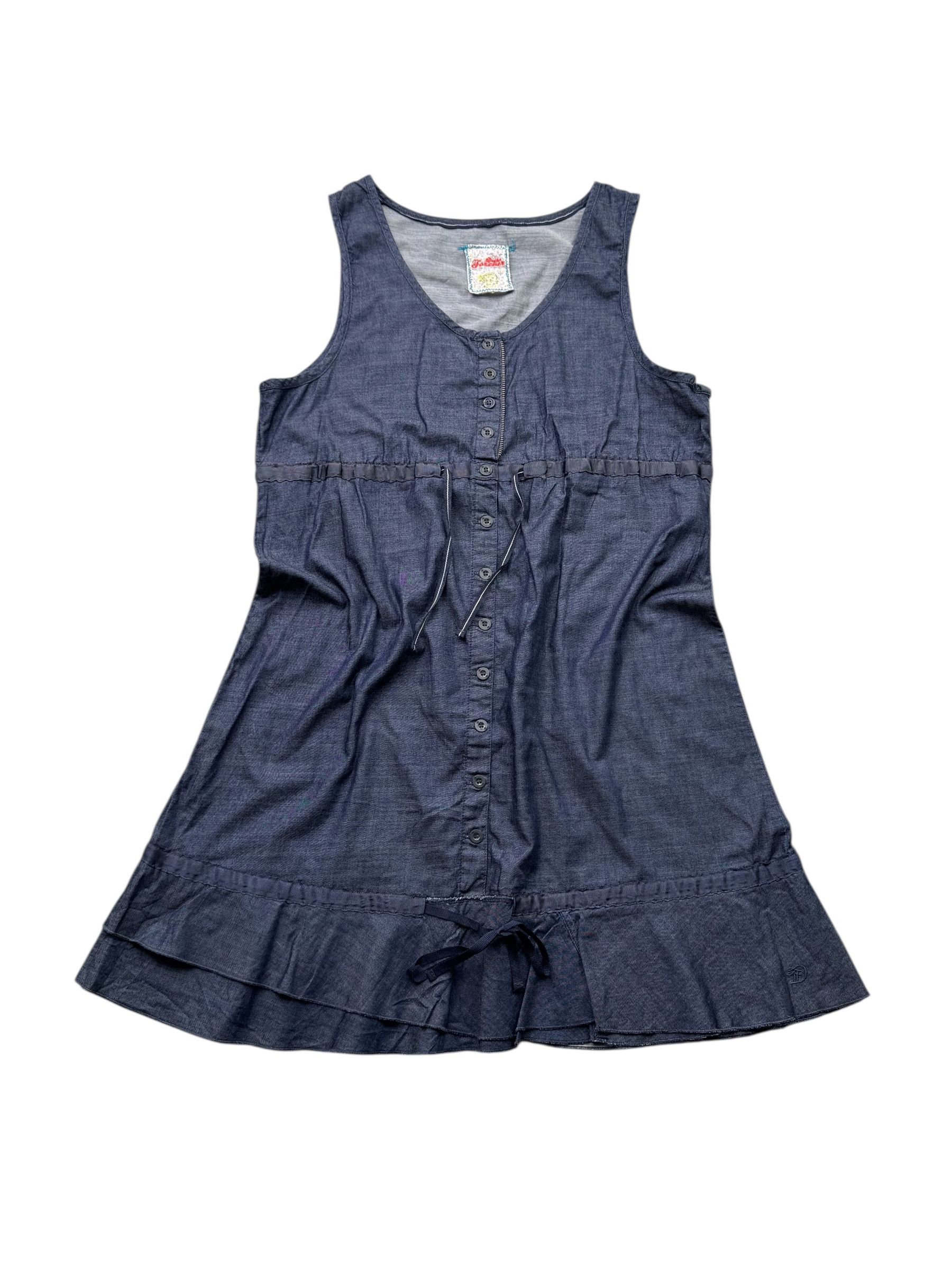 Vintage Vintage Denim Dress M13(E35)D15(V36) Size XL / US 12-14 / IT 48-50 - 1 Thumbnail