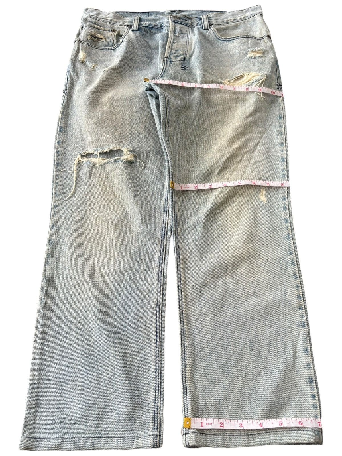 Ksubi Vintage Ksubi Mud Wash Distressed Jeans Size US 32 / EU 48 - 12 Thumbnail