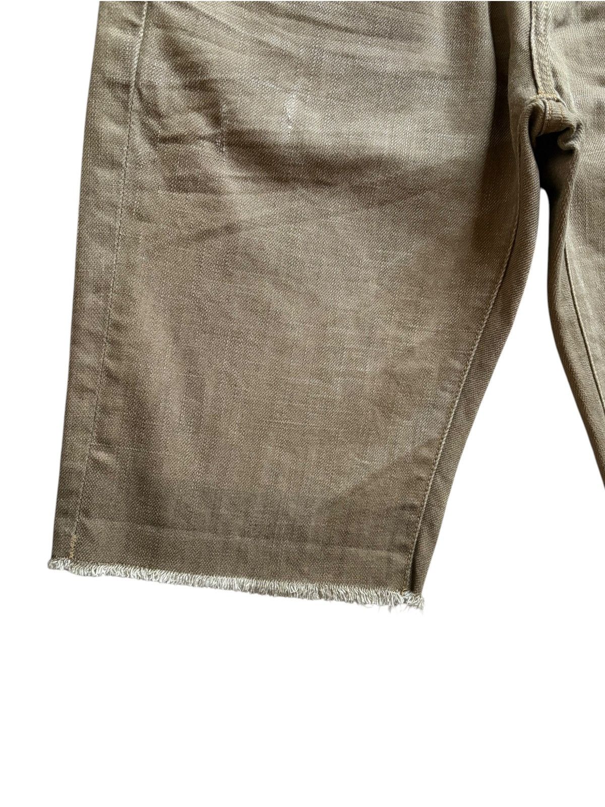 American Eagle Outfitters Vintage American Eagle Rusty Wash Distress Jean Shorts Jorts Size US 30 / EU 46 - 8 Thumbnail