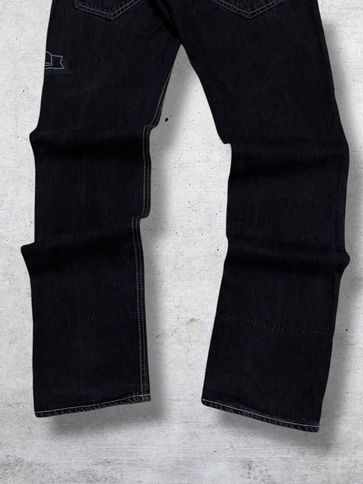 Hysteric Glamour VINTAGE SKULL PUNK ‘BREAK TO THE WALL’ JAPAN WILD LIFE DENIM Size US 31 - 10 Thumbnail