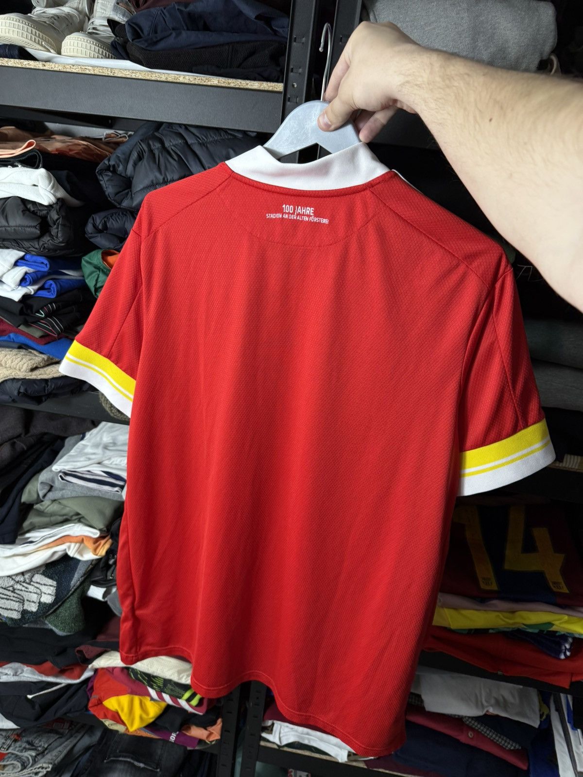 Adidas Adidas Union Berlin Jersey XXL Red Soccer Shirt Aroundtown Size US XXL / EU 58 / 5 - 11 Thumbnail